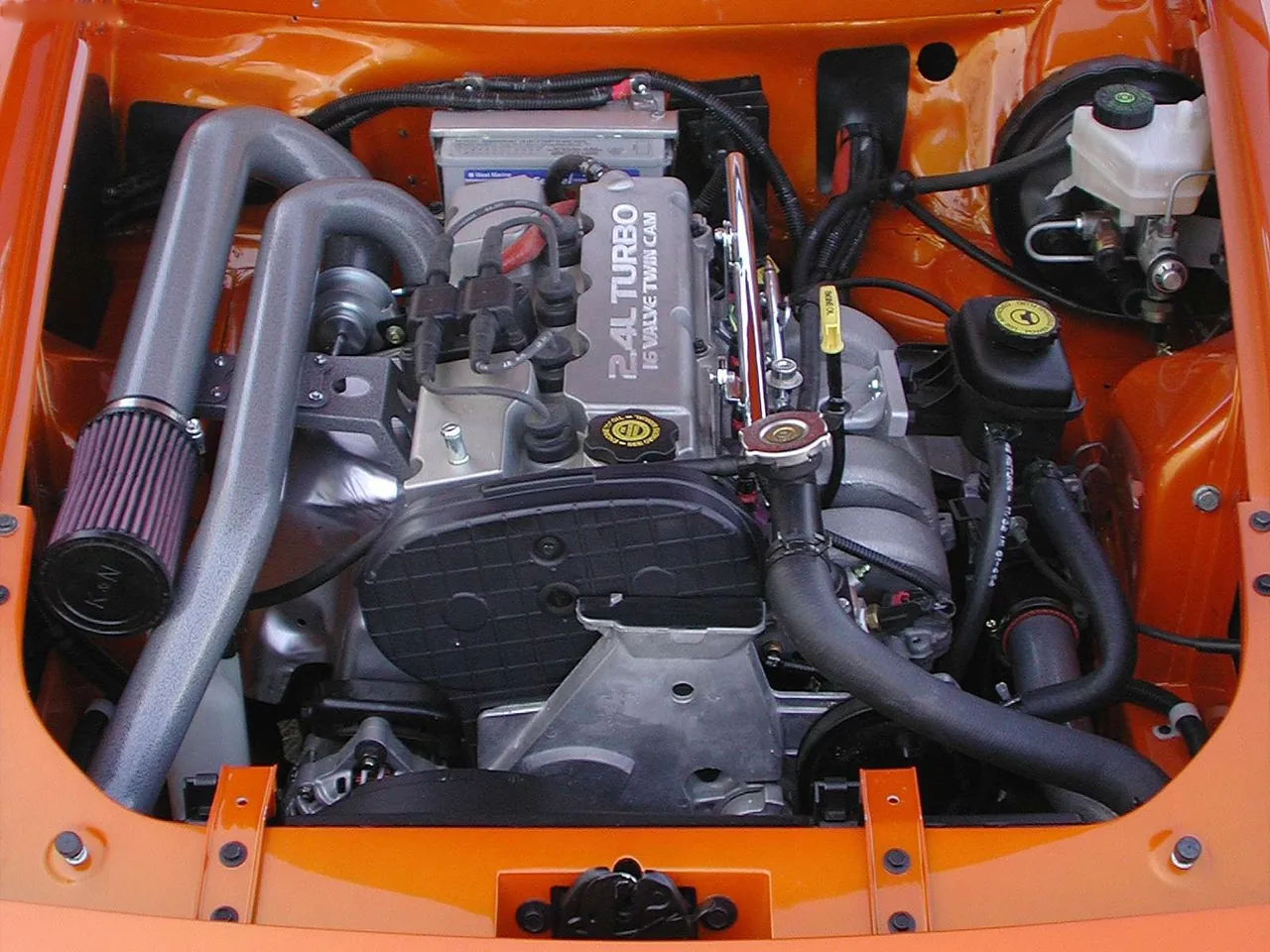Dodge Razor Concept (2002) – motorový prostor