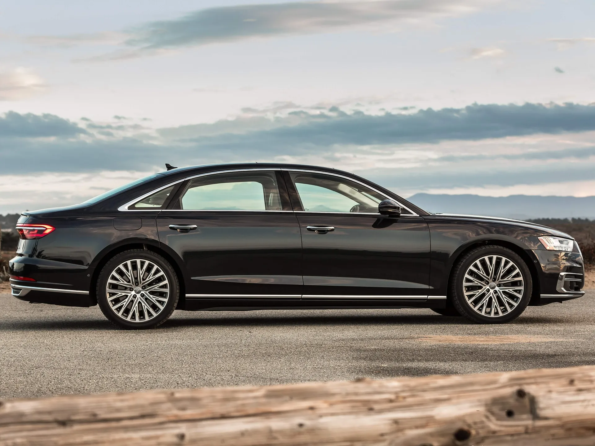 Audi A8 L (2018) - Side Profile