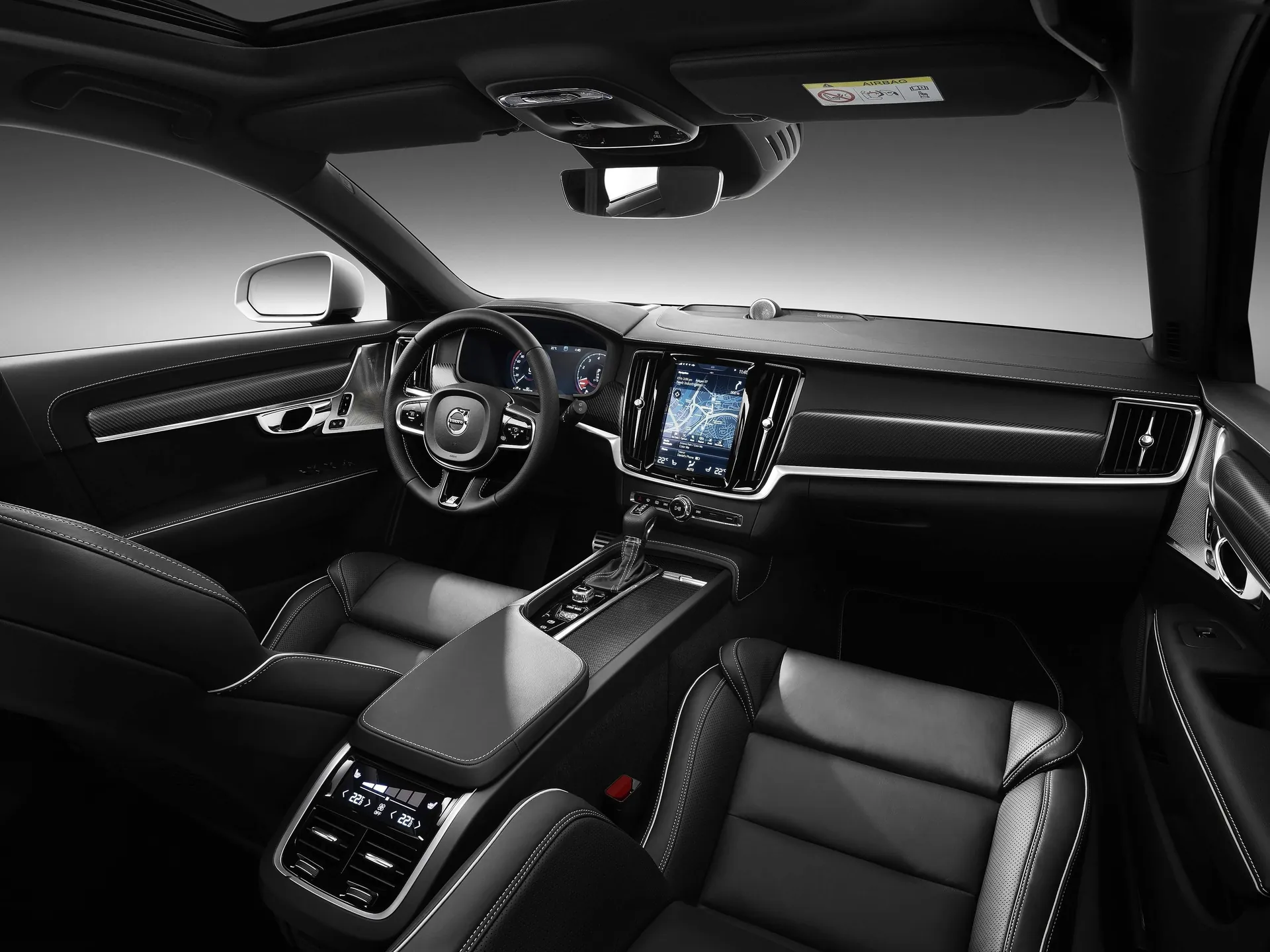 Volvo V90 R-Design (2017) – interiér