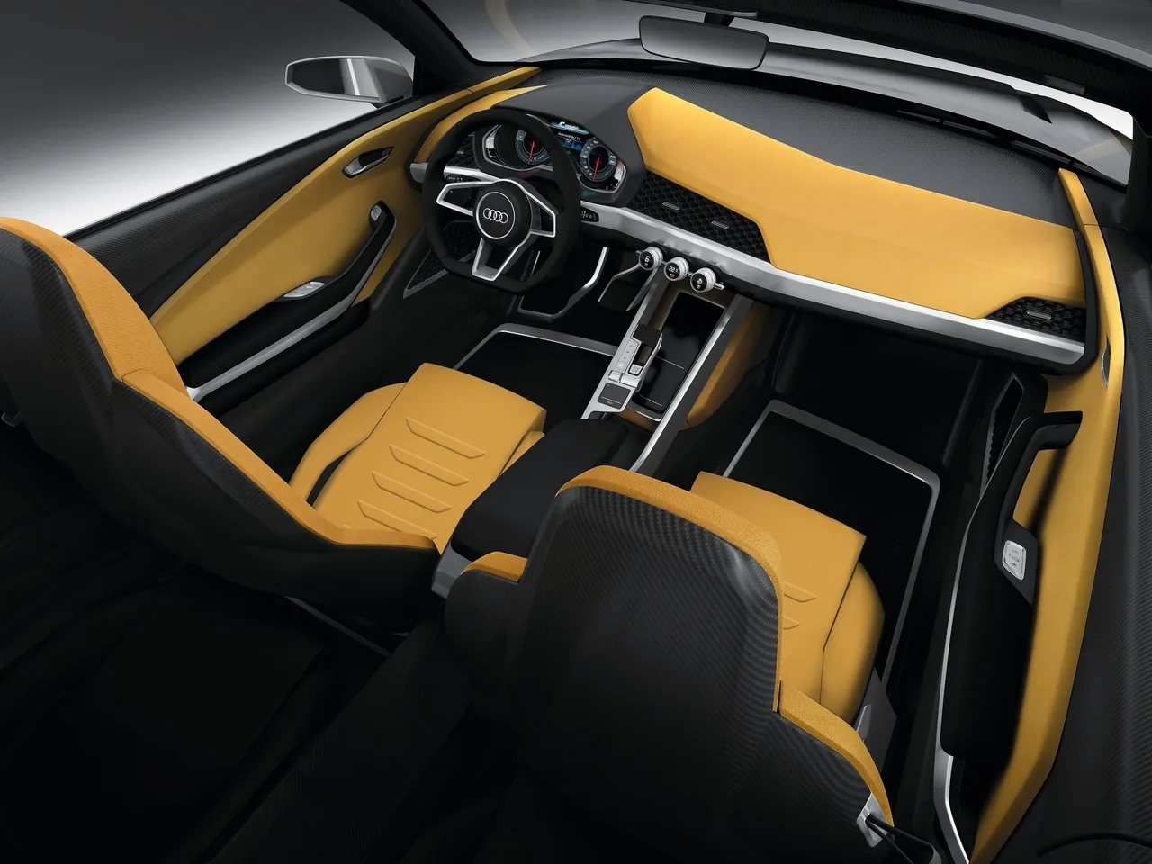 Audi Crosslane Coupe Concept (2012) – interiér