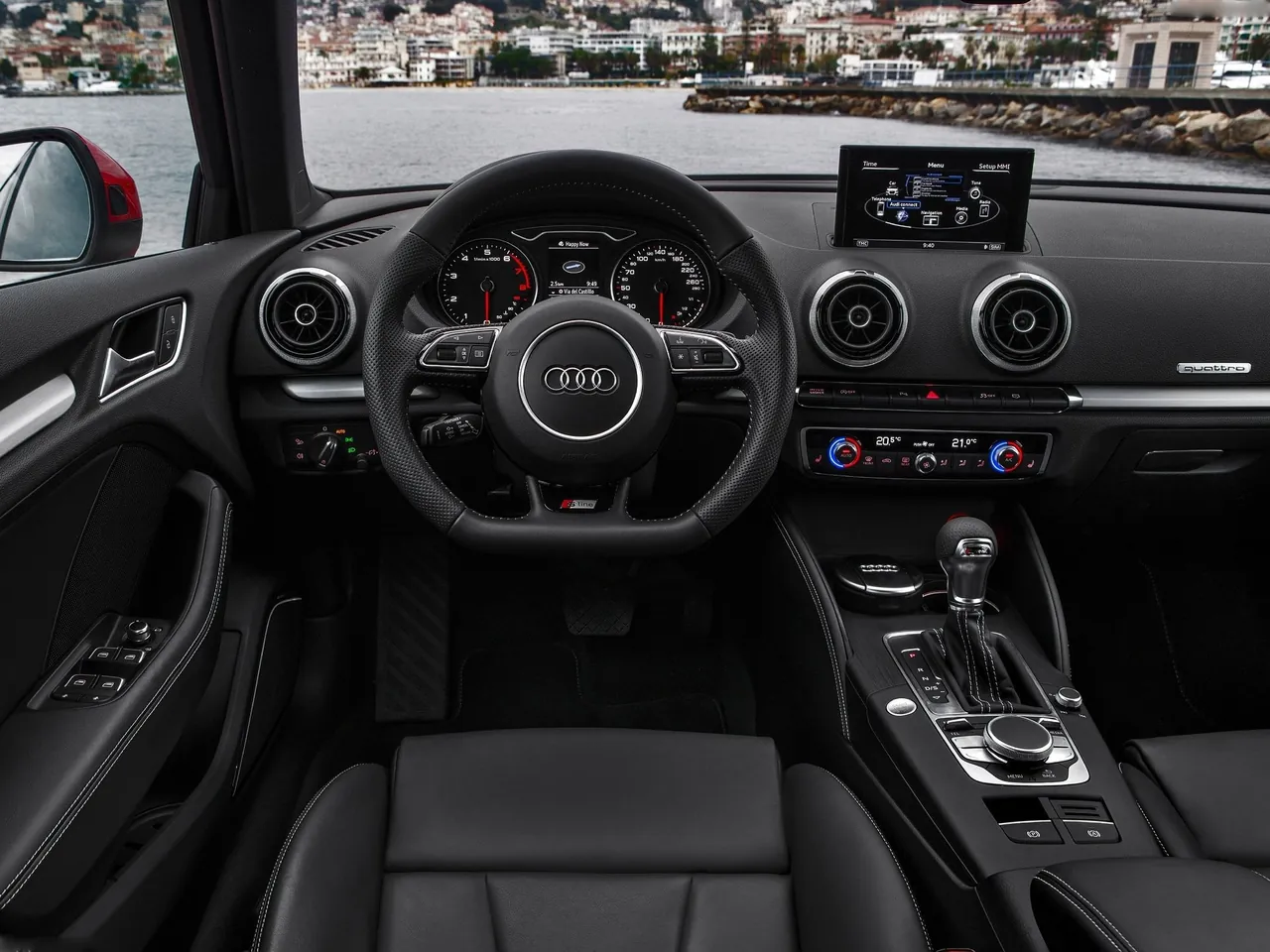 Audi A3 Sportback S-Line (2014) – interiér