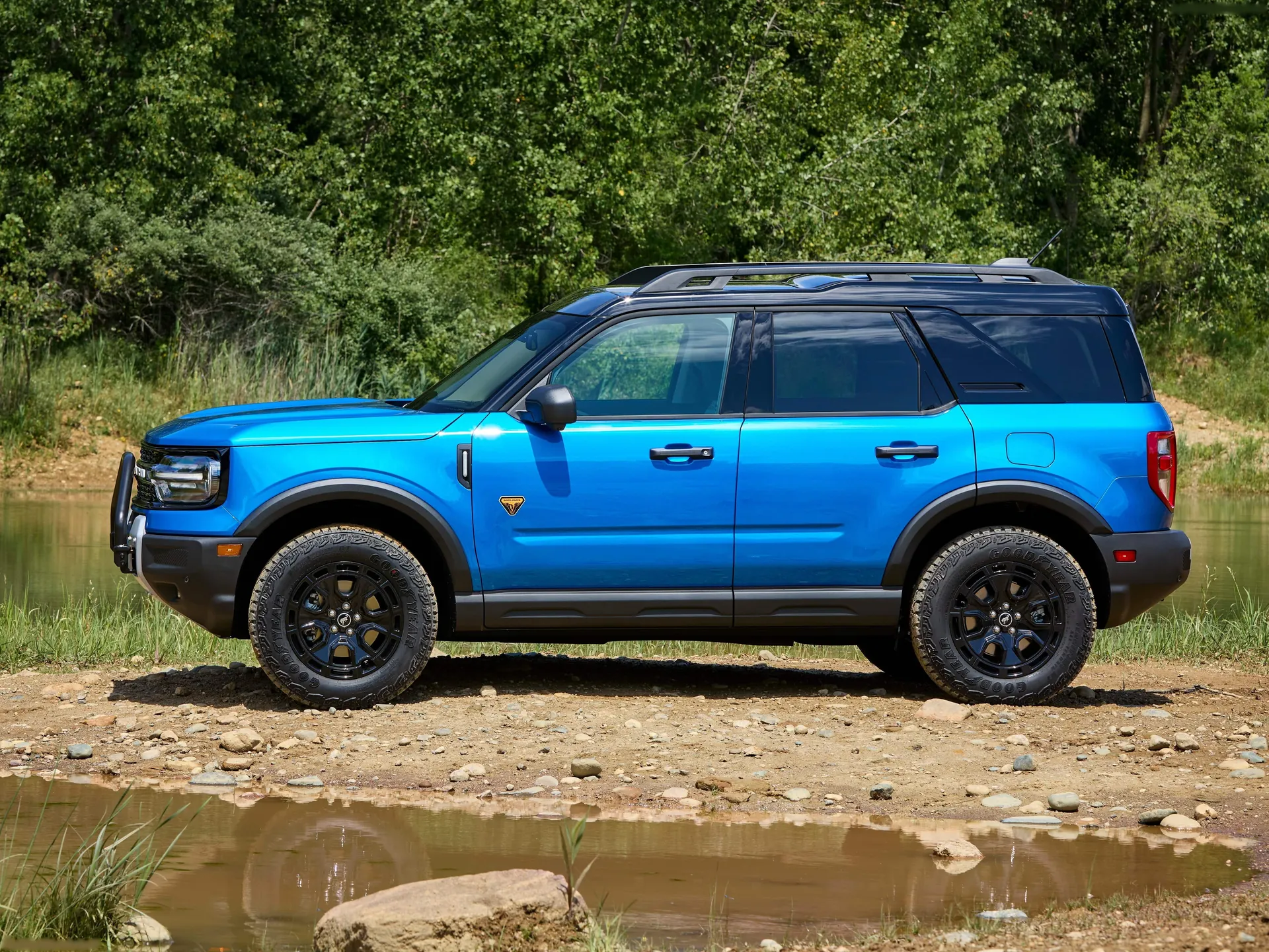 Ford Bronco Sport (2025) – boční profil