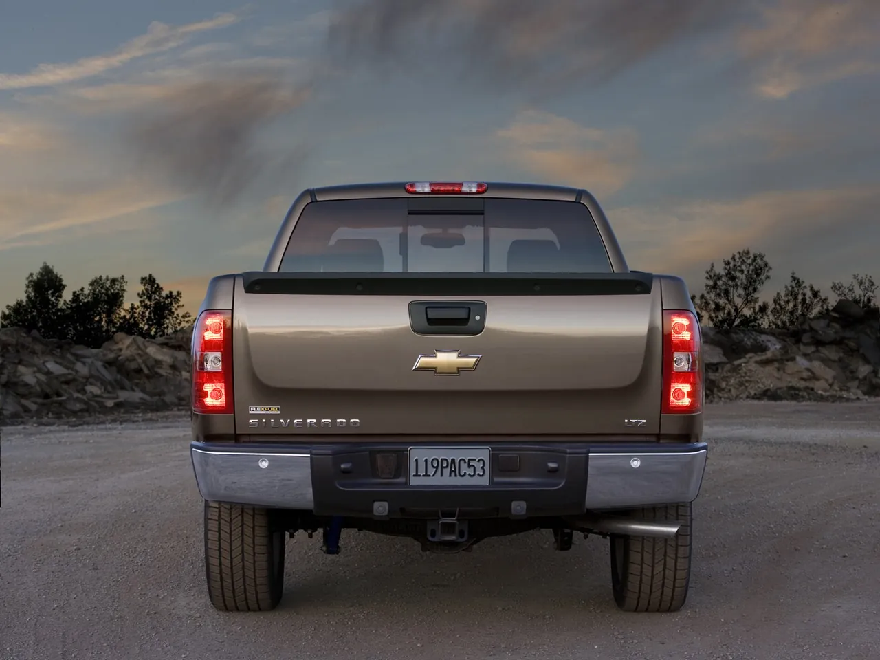 Chevrolet Silverado Extended Cab (2007) – zezadu
