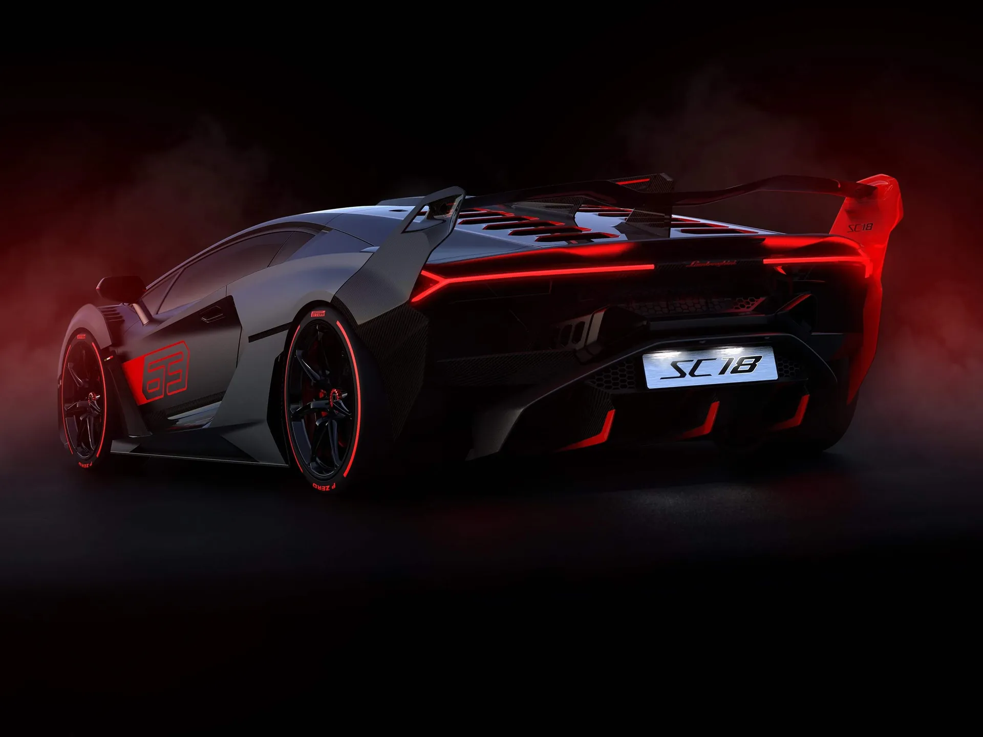 Lamborghini SC18 (2019) - Rear Three-Quarter