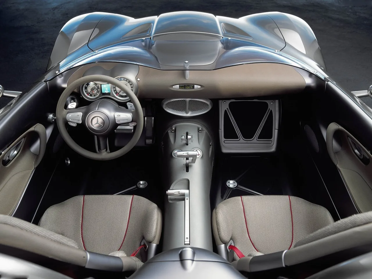 Mercedes-Benz F 400 Carving Concept (2001) - Interior
