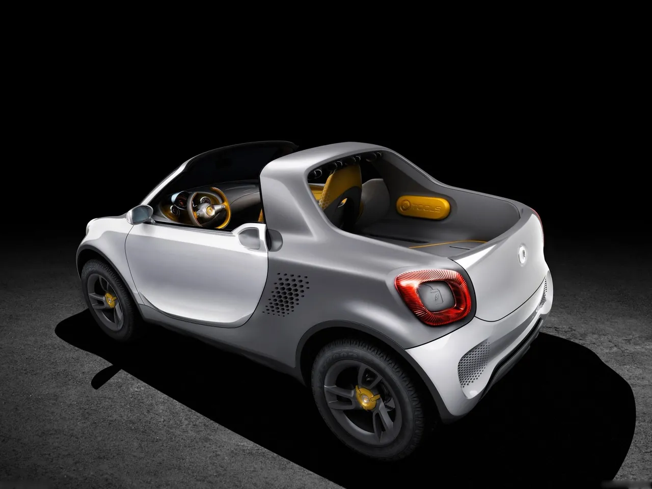 Smart for-us Concept (2012) – zadní tříčtvrteční pohled