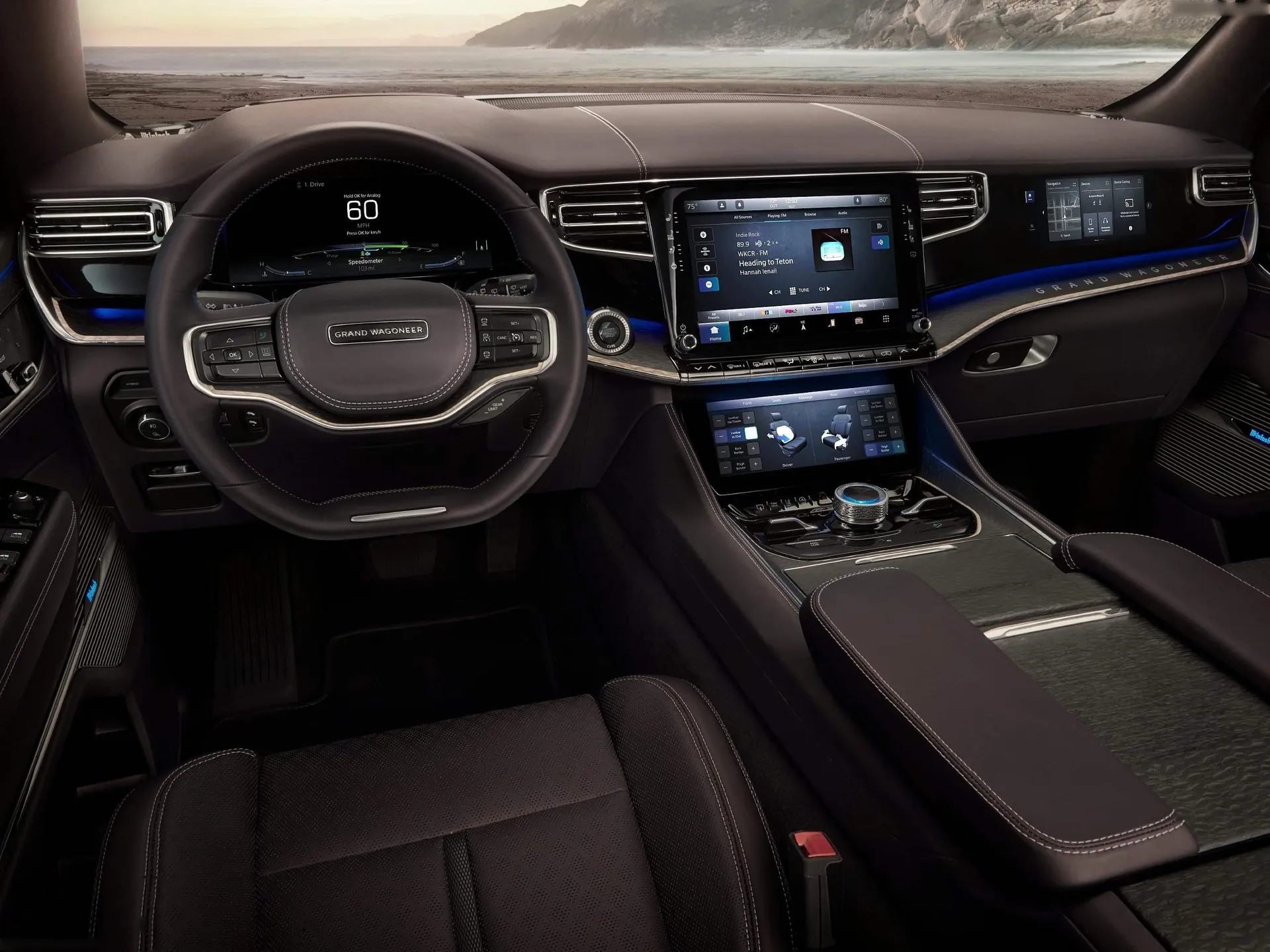 Jeep Grand Wagoneer Concept (2020) – interiér