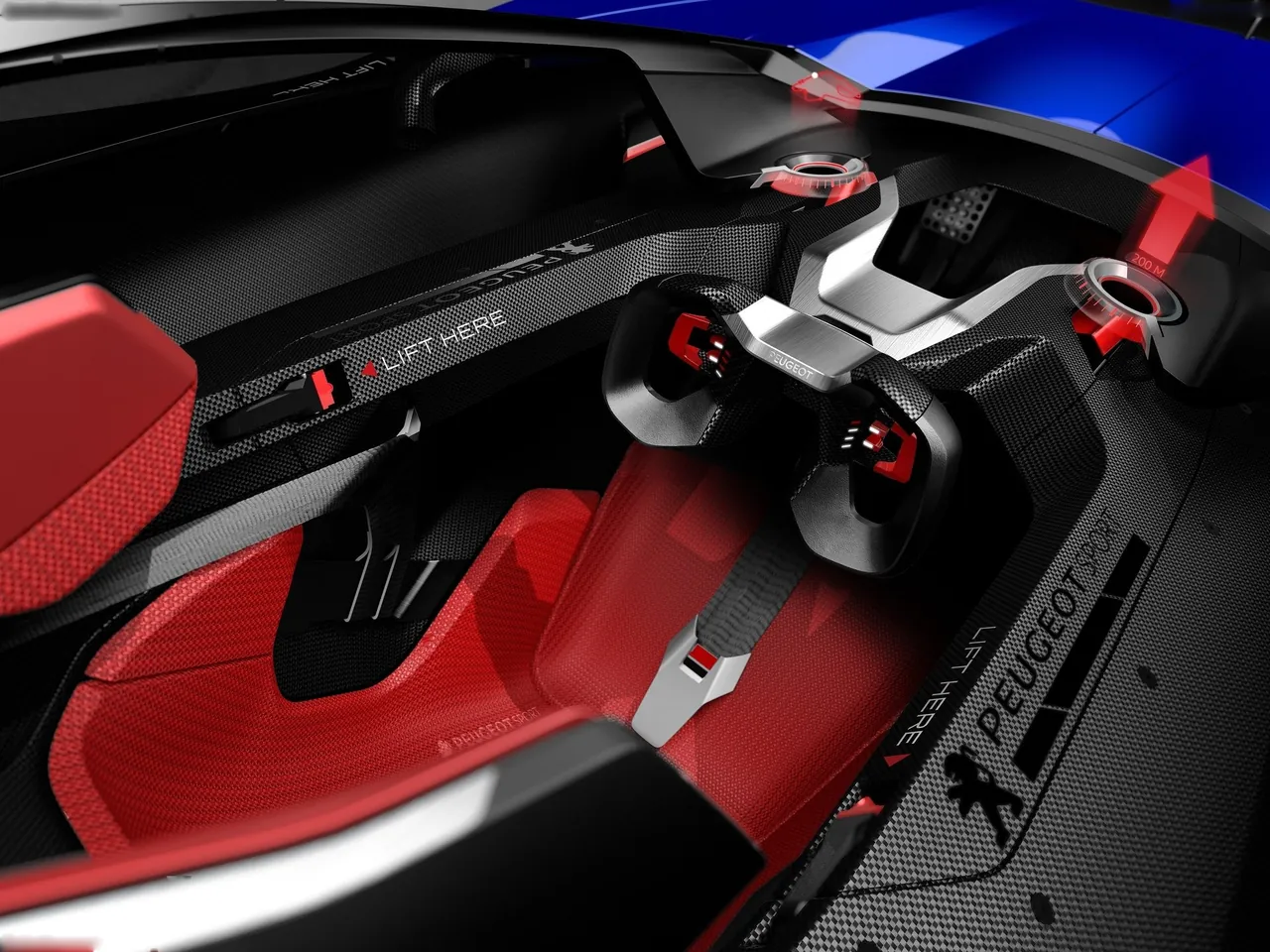 Peugeot L500 R HYbrid Concept (2016) – interiér