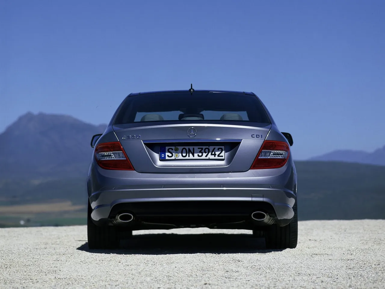 Mercedes-Benz C-Class (2008) – zezadu