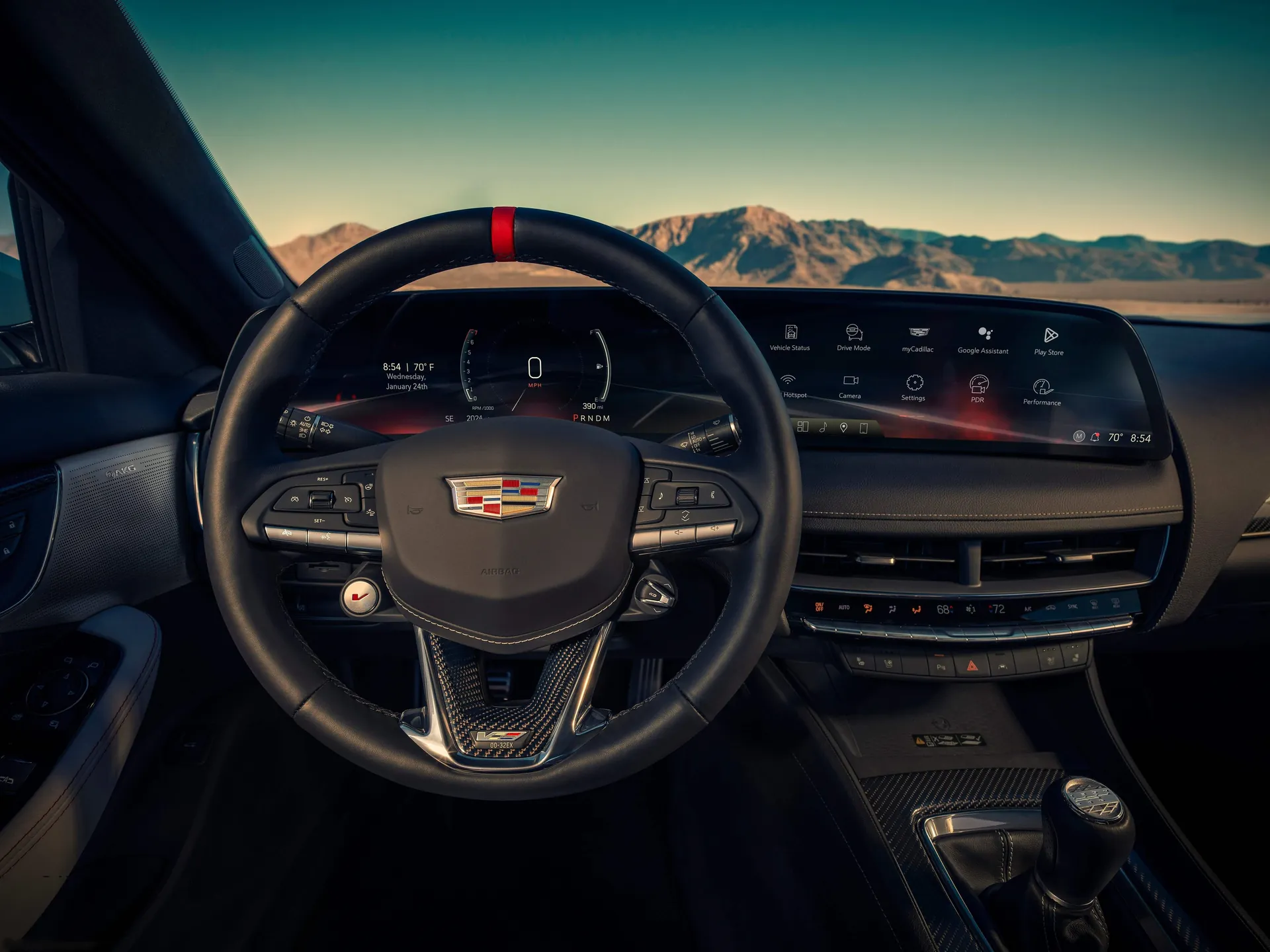 Cadillac CT5-V Blackwing (2025) – interiér