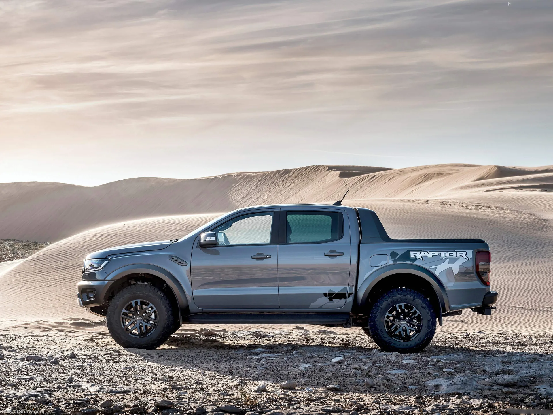 Ford Ranger Raptor (2019) – boční profil