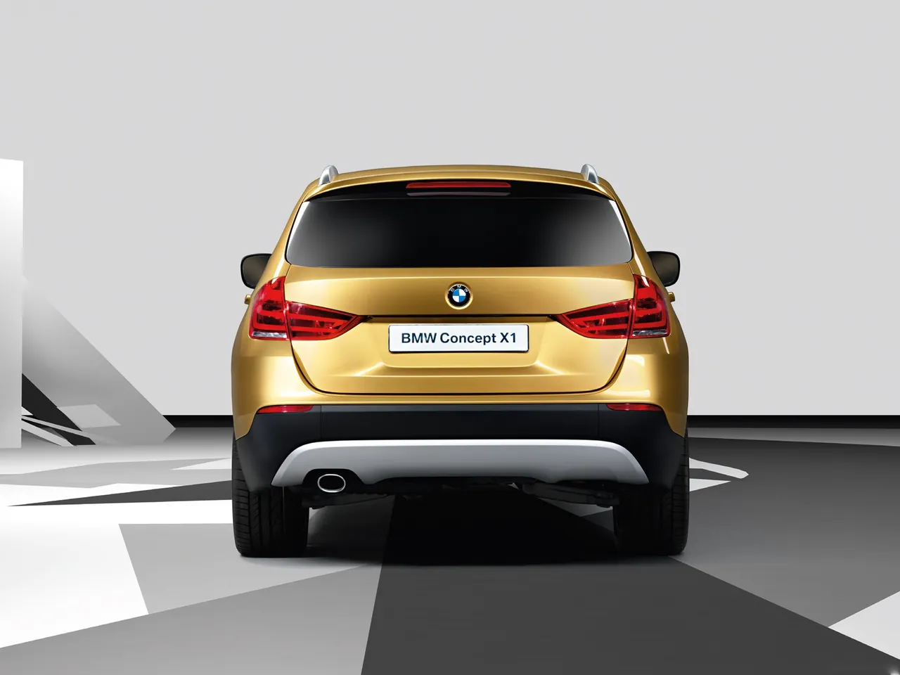BMW X1 Concept (2008) – zezadu