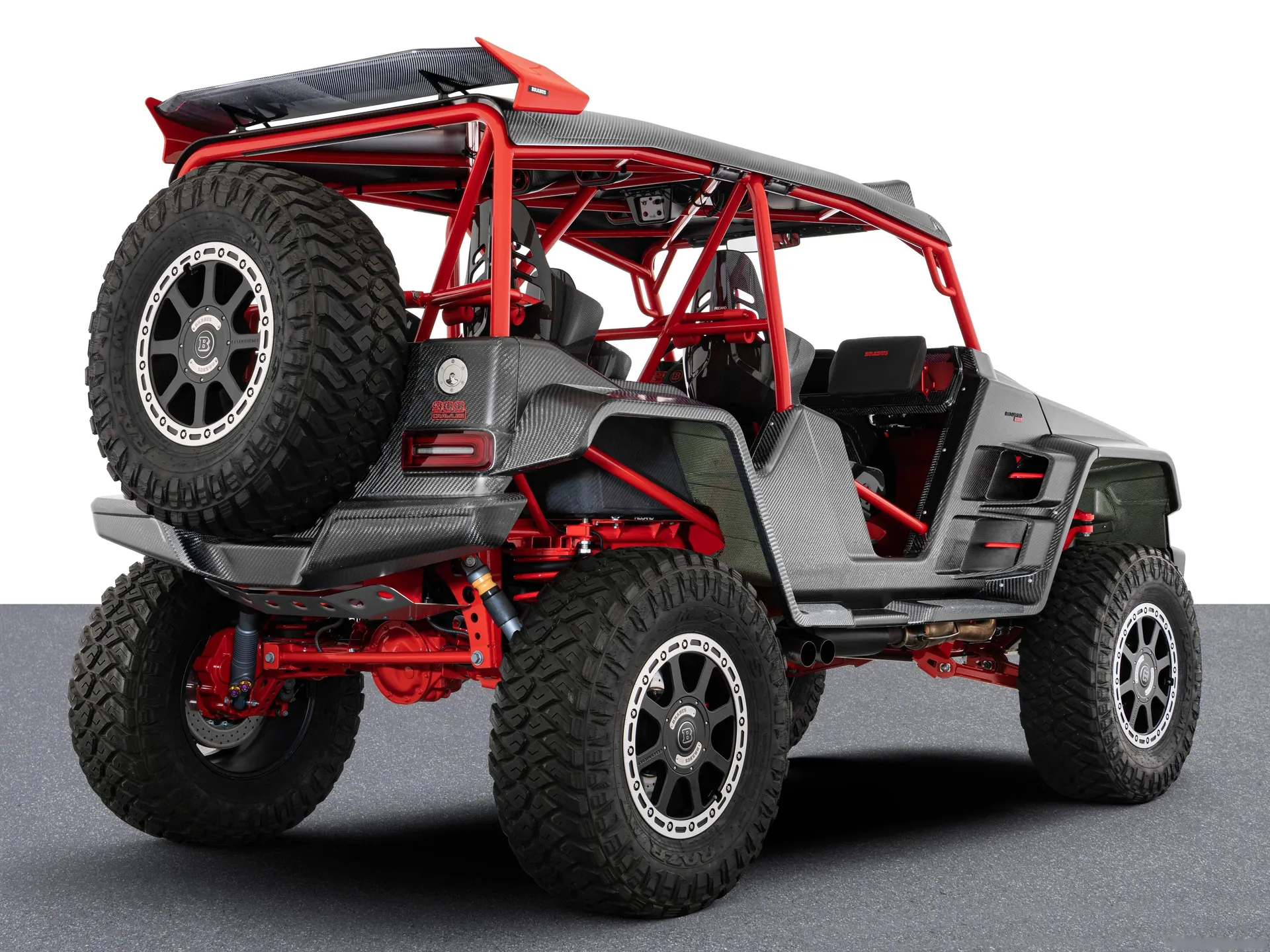 Brabus Crawler (2023) – zadní tříčtvrteční pohled