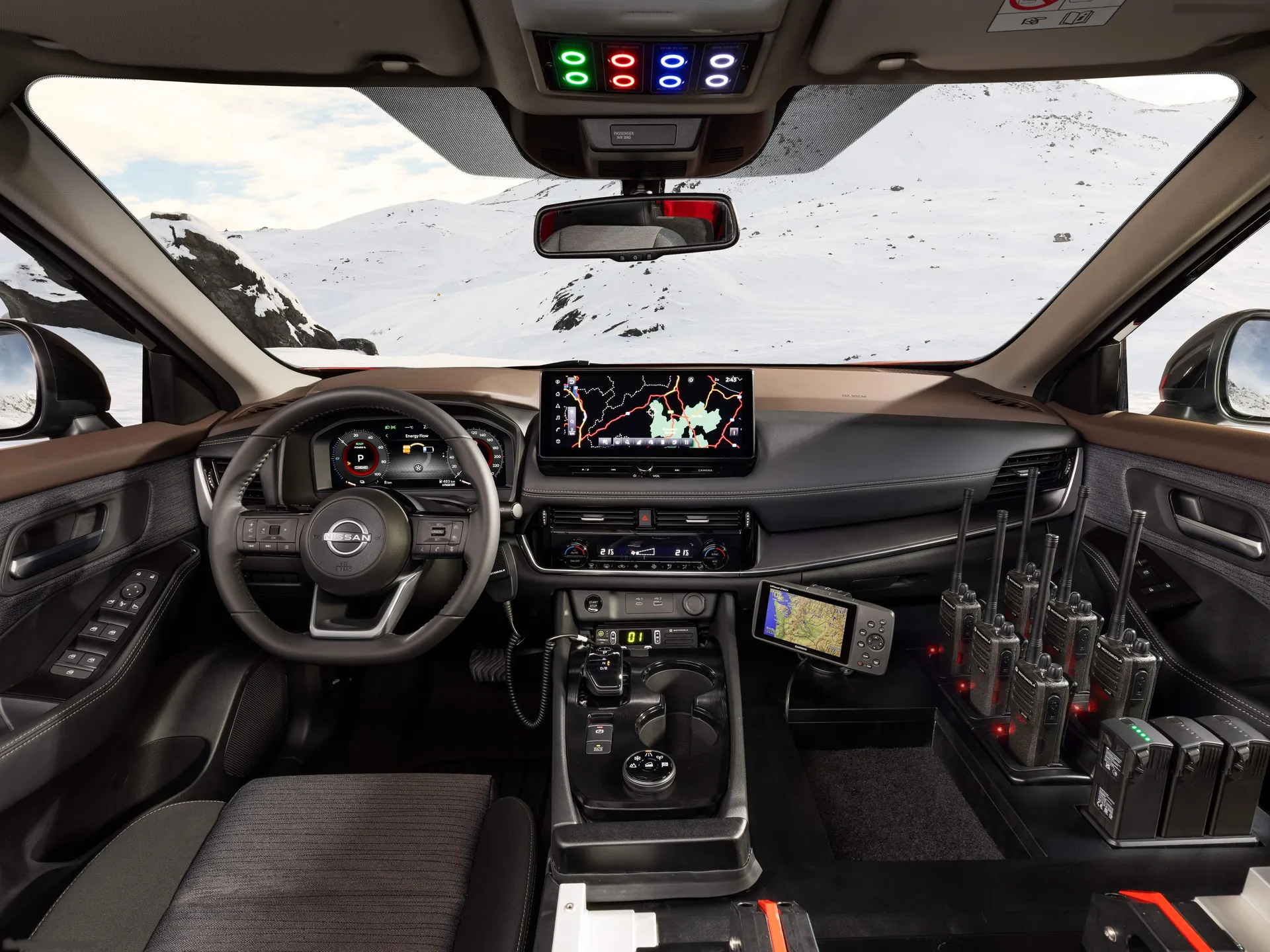 Nissan X-Trail Mountain Rescue Concept (2024) – interiér
