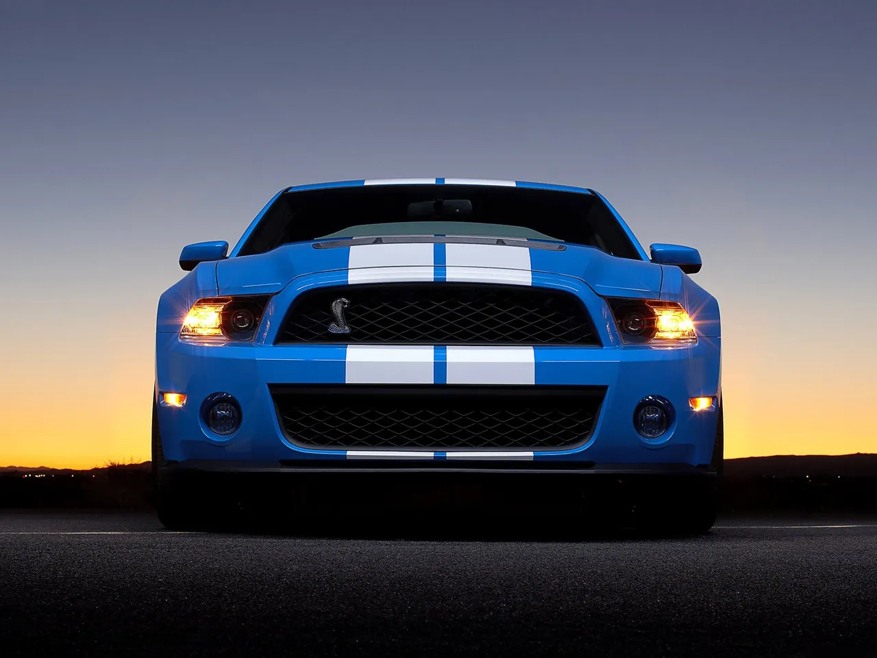 Ford Mustang Shelby GT500 (2010) – zepředu