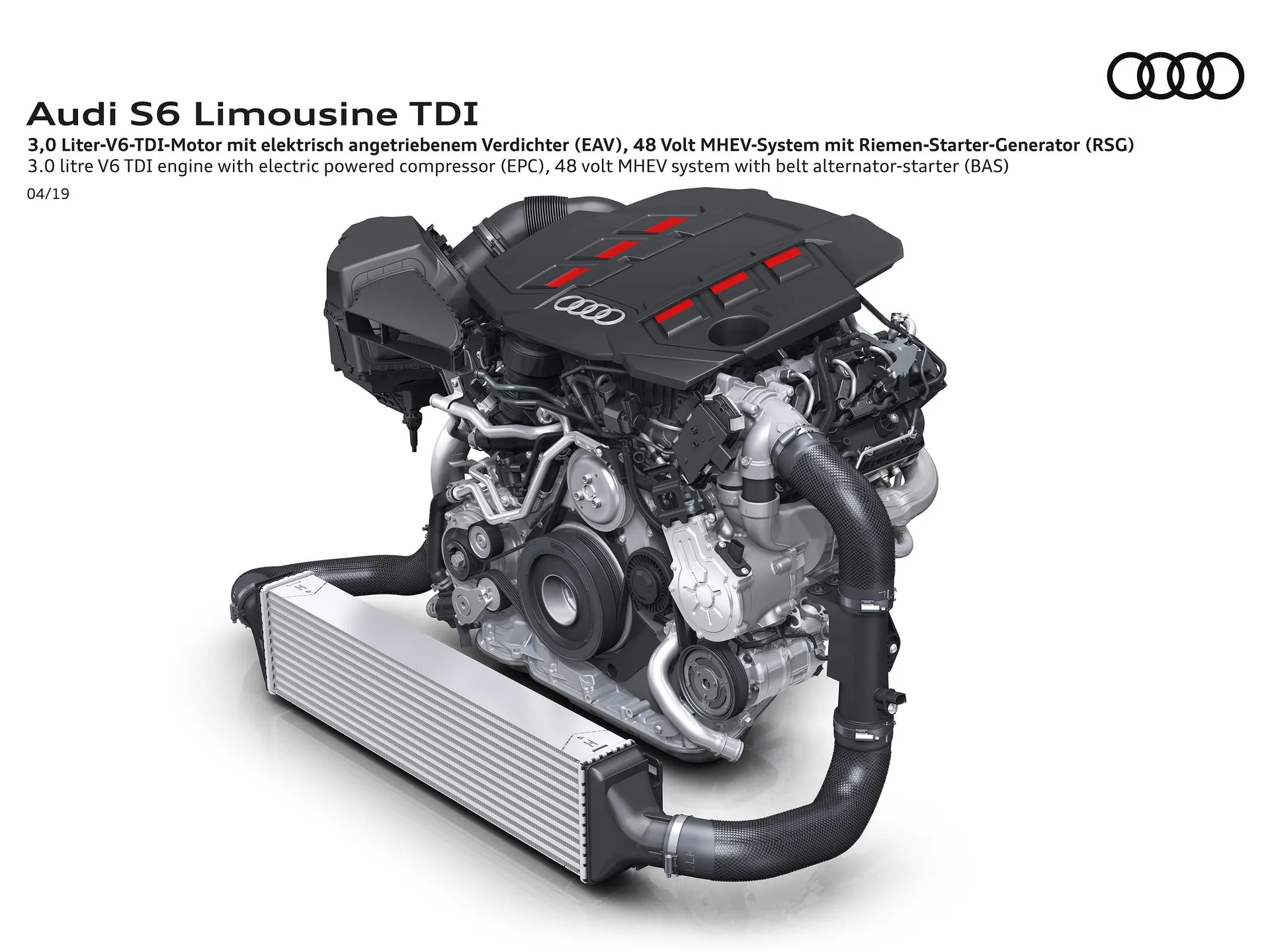 Audi S6 Sedan TDI (2020) – motor