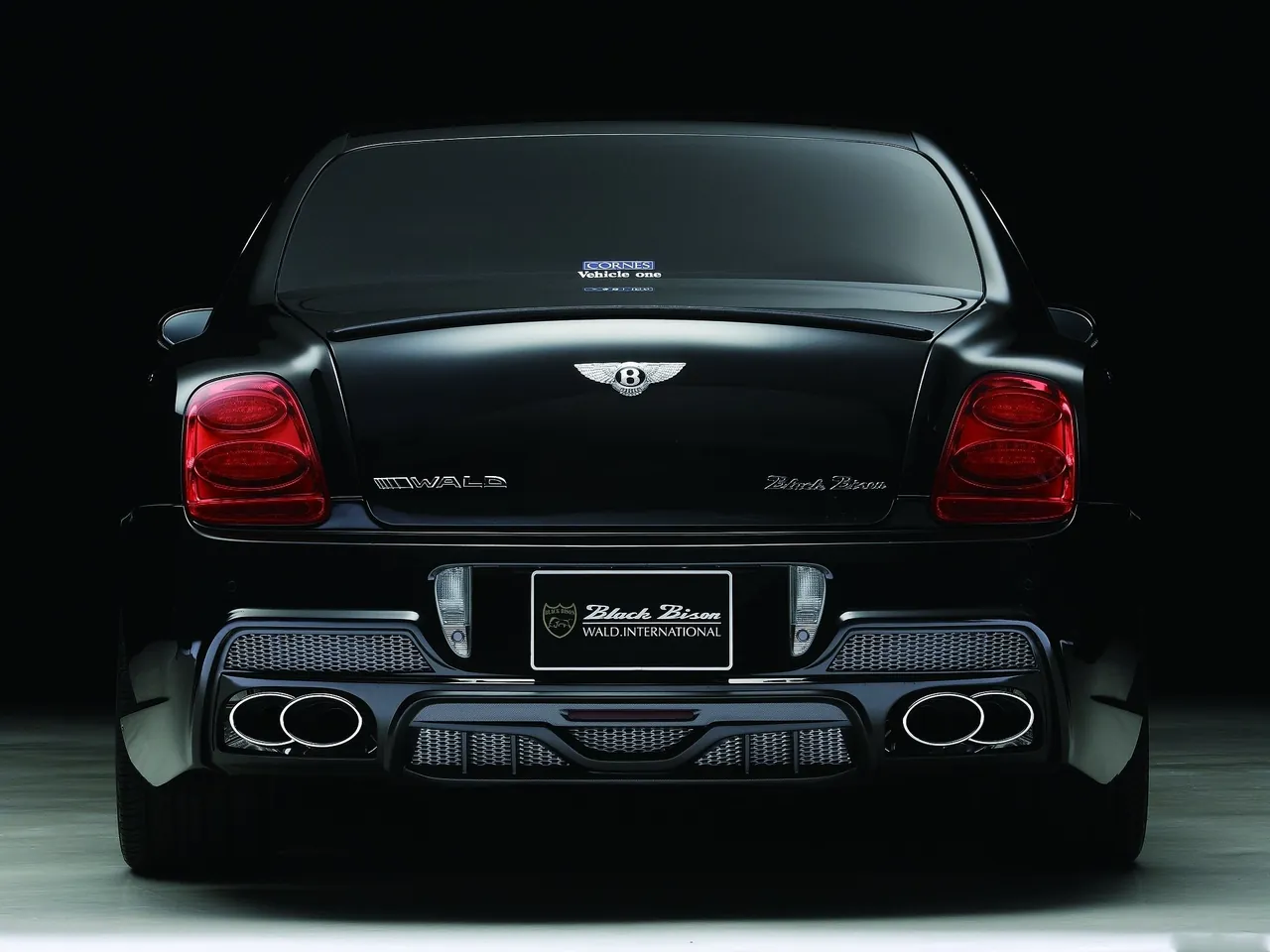 Wald Bentley Flying Spur Black Bison (2009) – zezadu