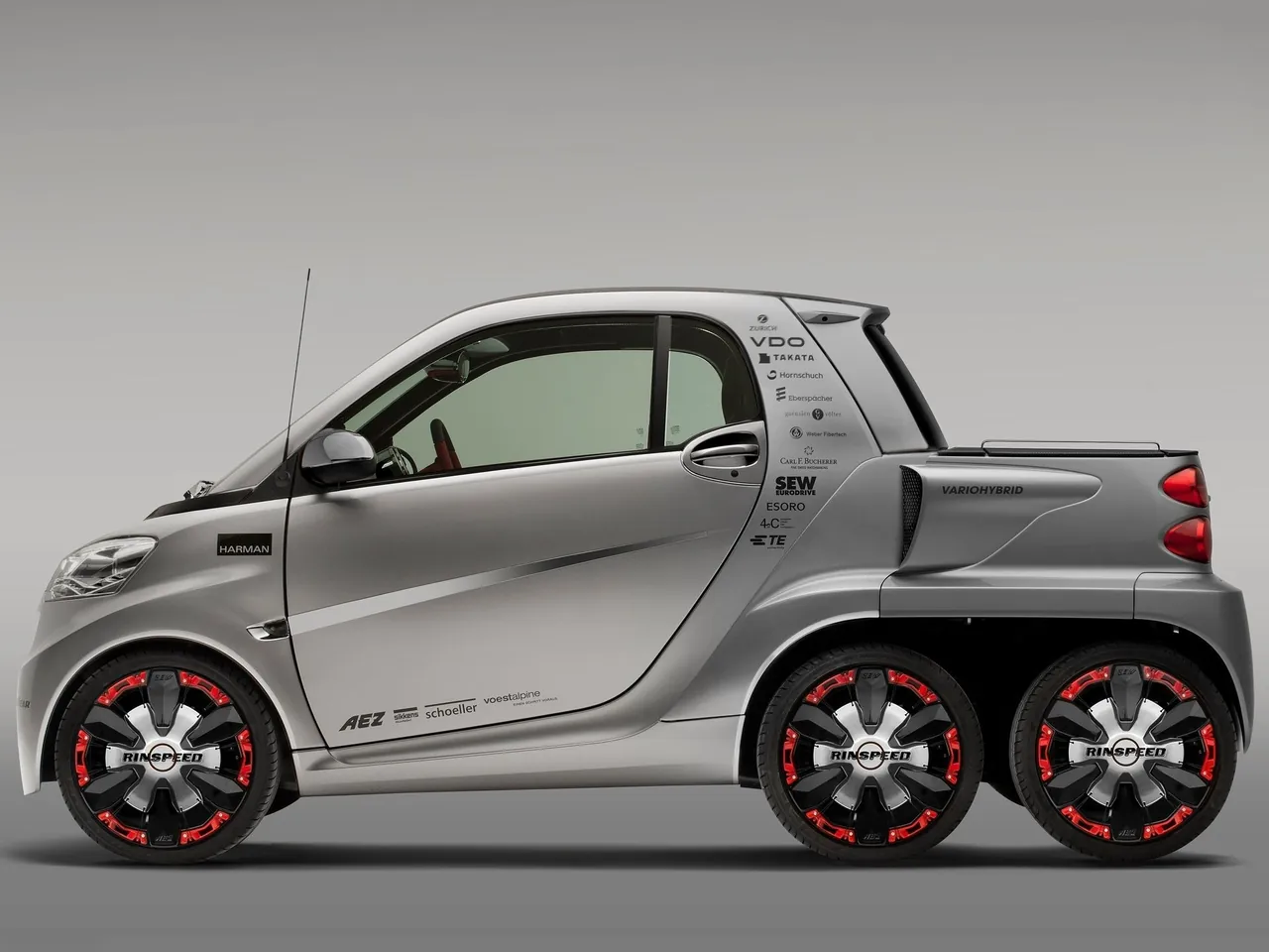 Rinspeed Dock-Go Concept (2012) – boční profil
