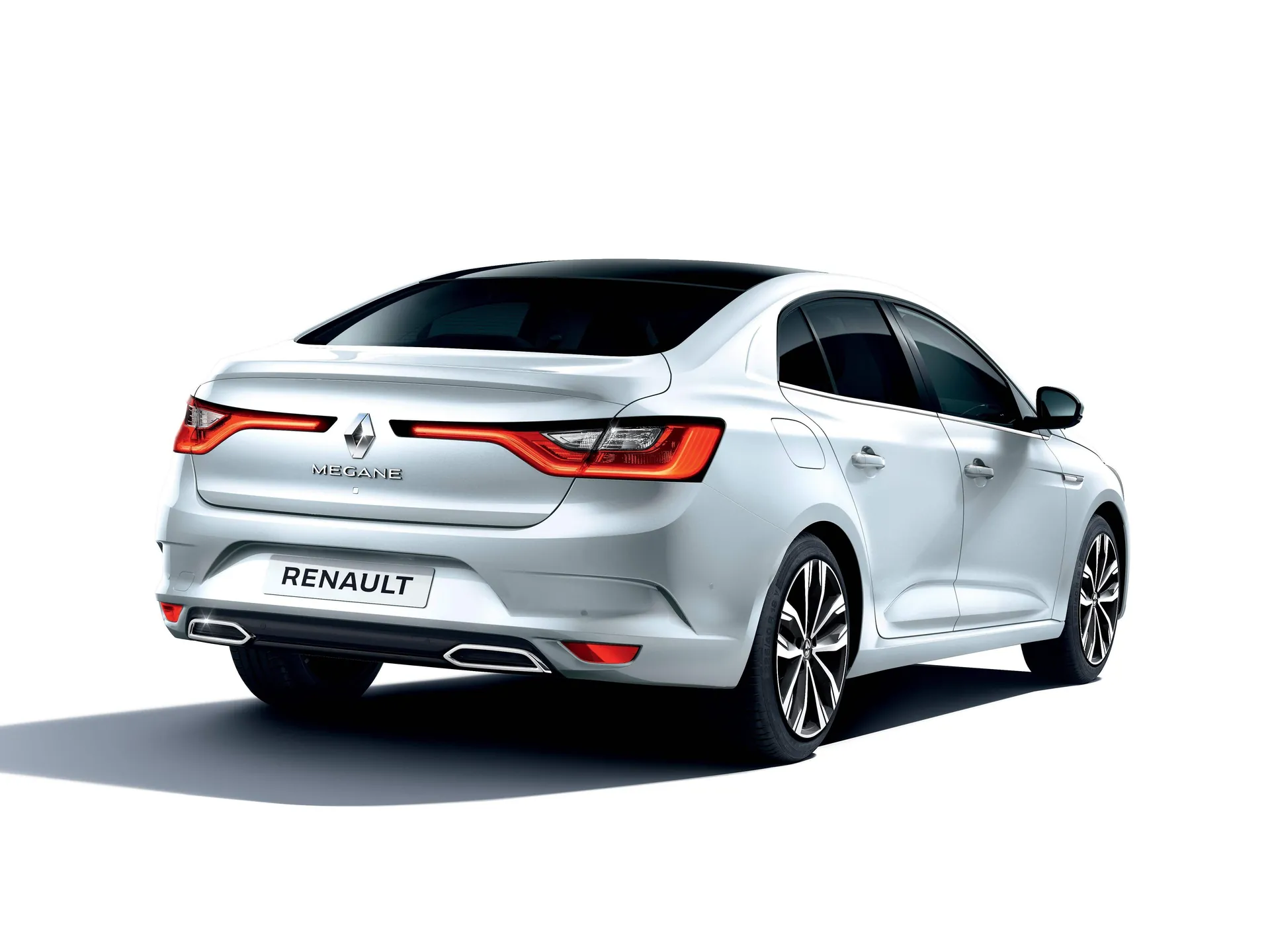 Renault Megane Sedan (2021) – zadní tříčtvrteční pohled