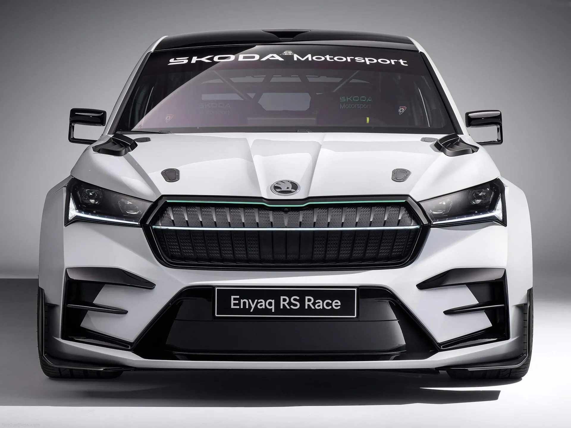 Skoda Enyaq RS Race Concept (2024) – zepředu