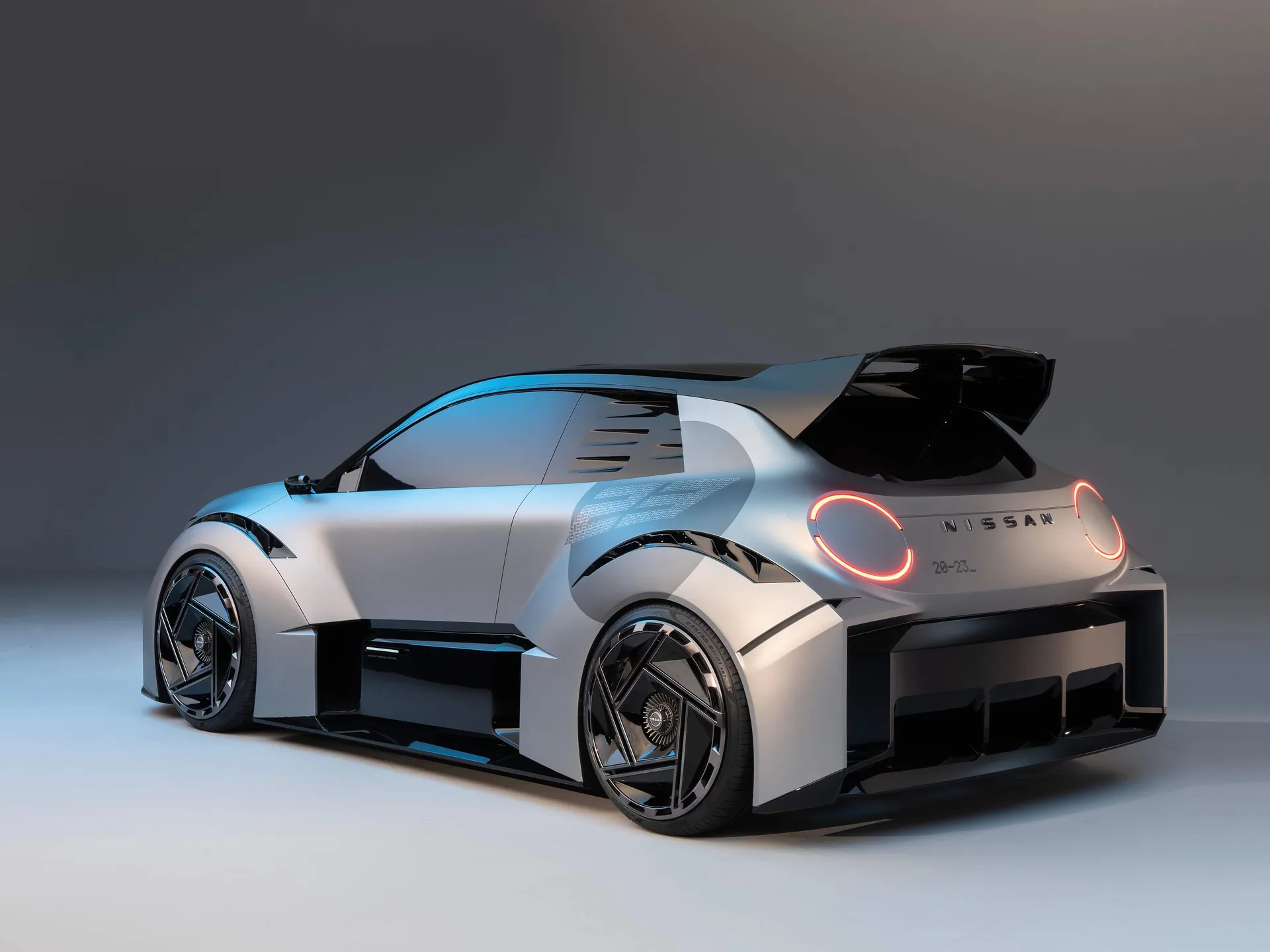 Nissan 20-23 Concept (2023) – zadní tříčtvrteční pohled
