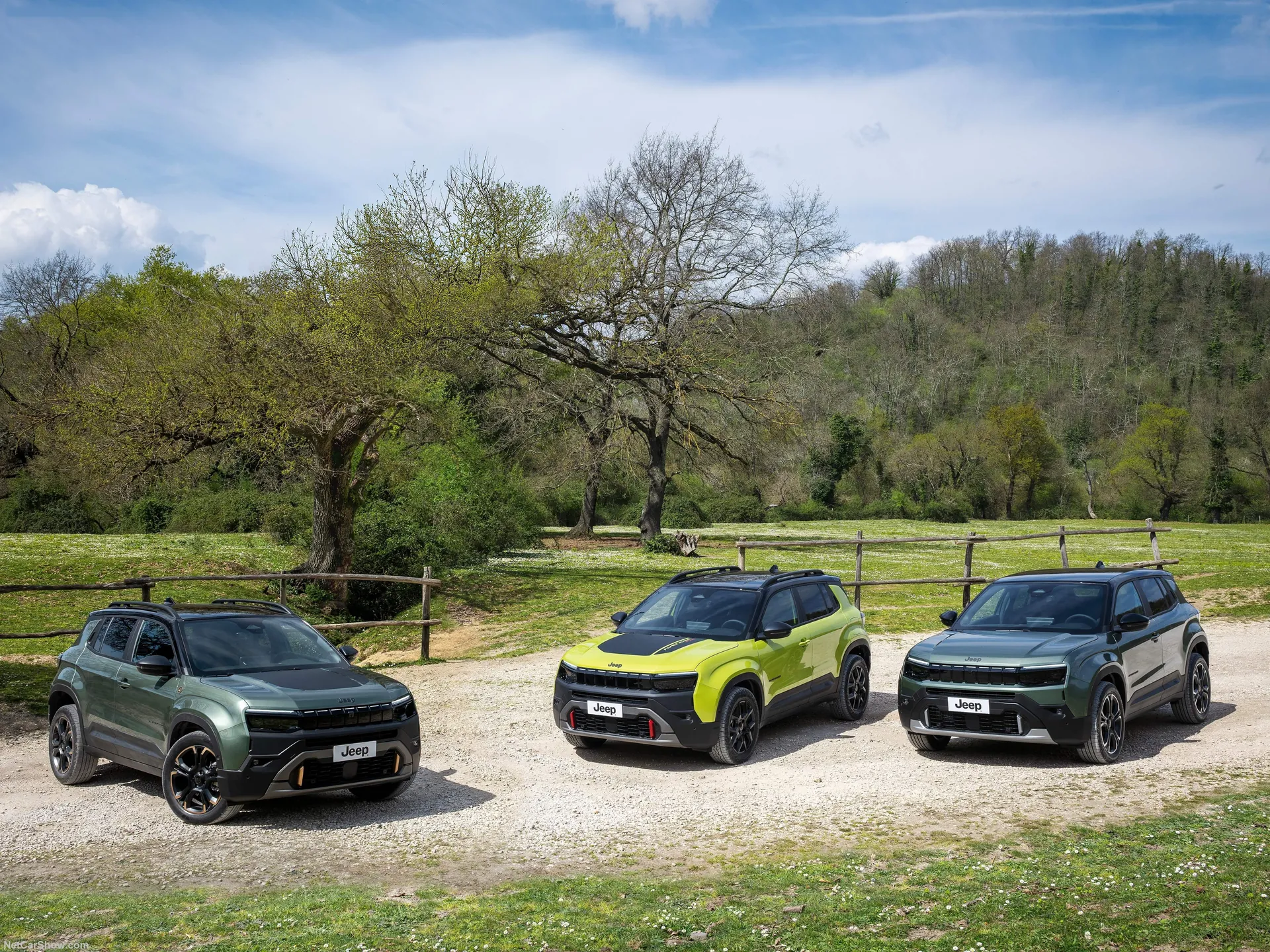 Jeep Avenger (2027) – skupinový snímek