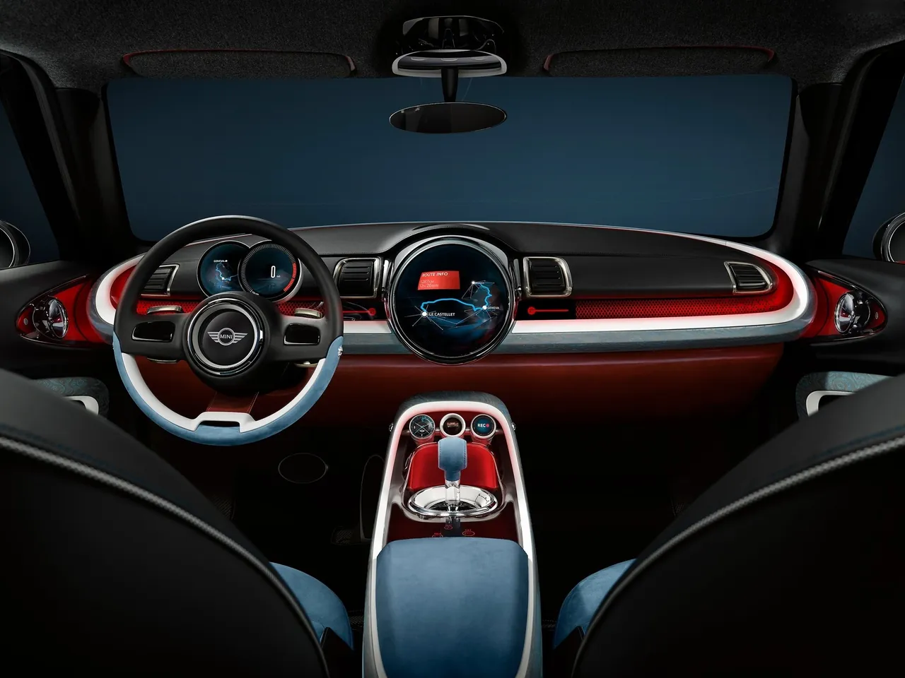 Mini Clubman Concept (2014) – interiér