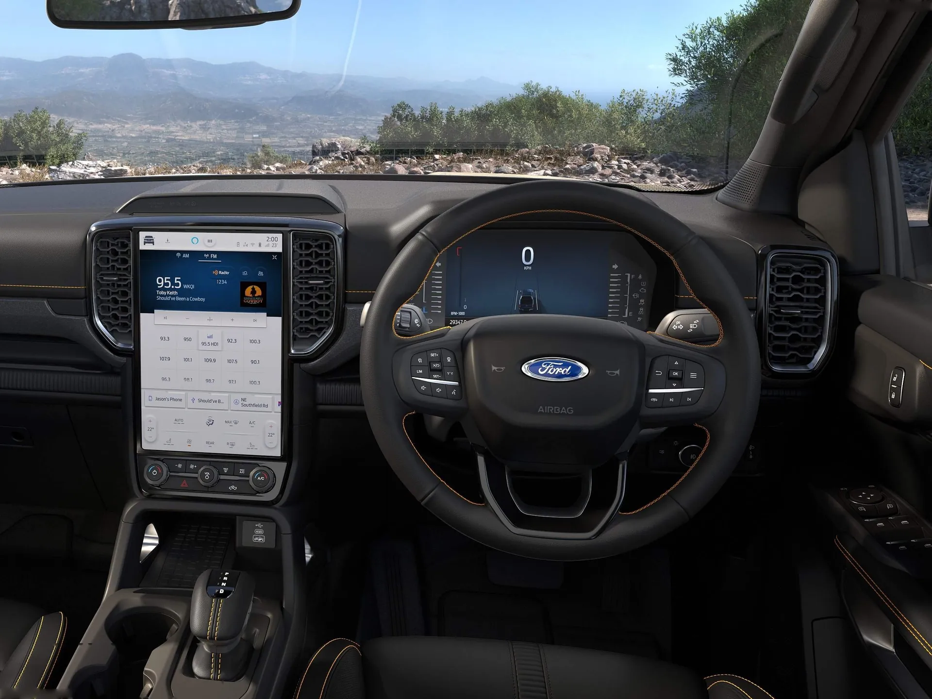 Ford Ranger (2023) – interiér