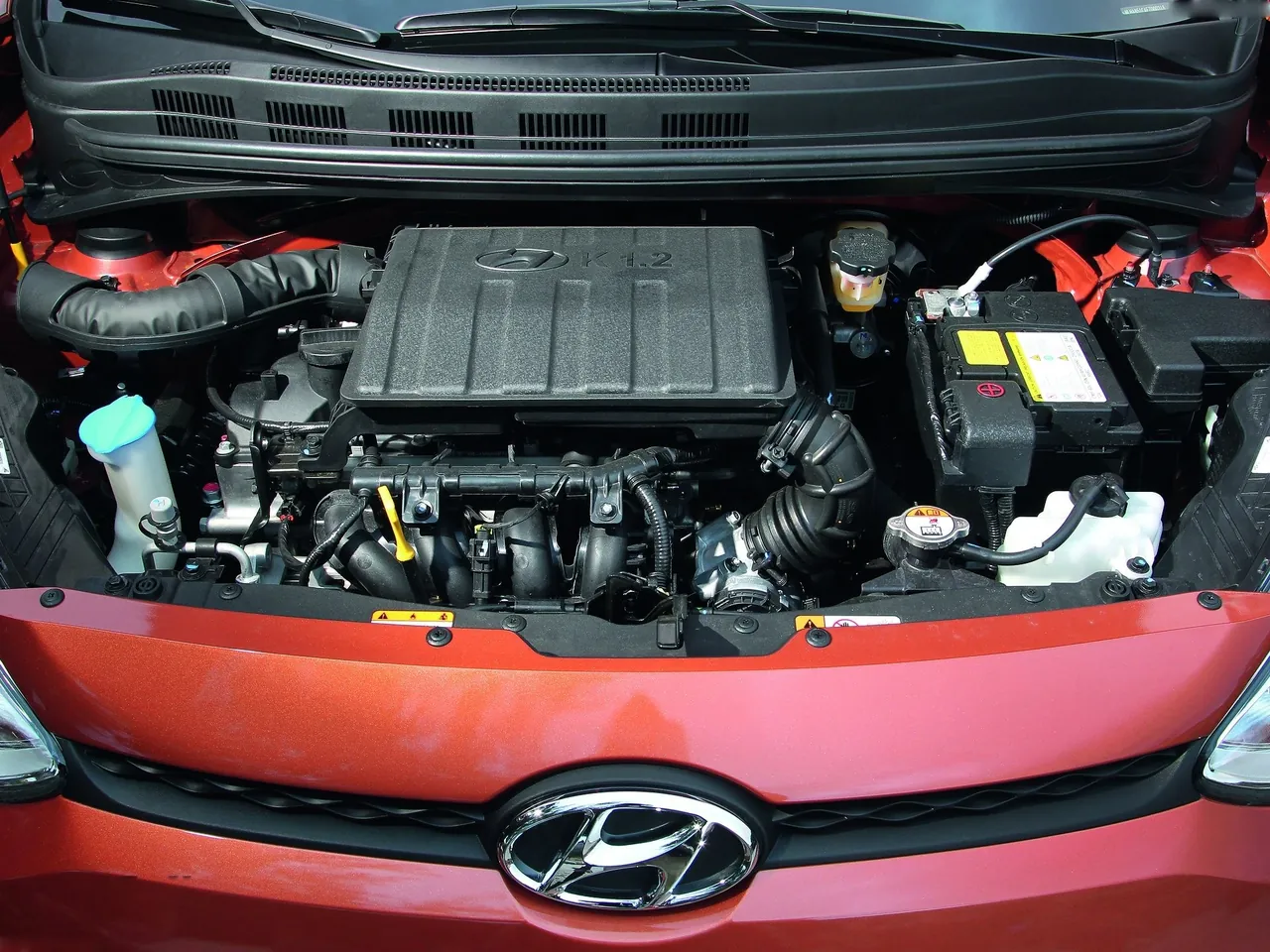 Hyundai i10 (2014) – motorový prostor