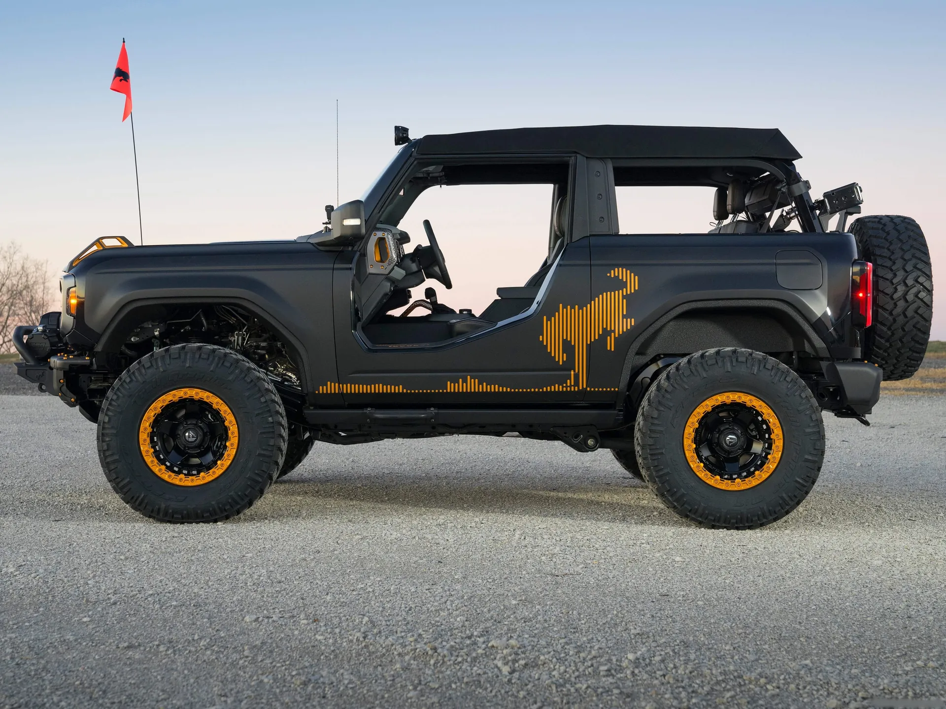 Ford Bronco Badlands Sasquatch 2-Door Concept (2020) - Side Profile