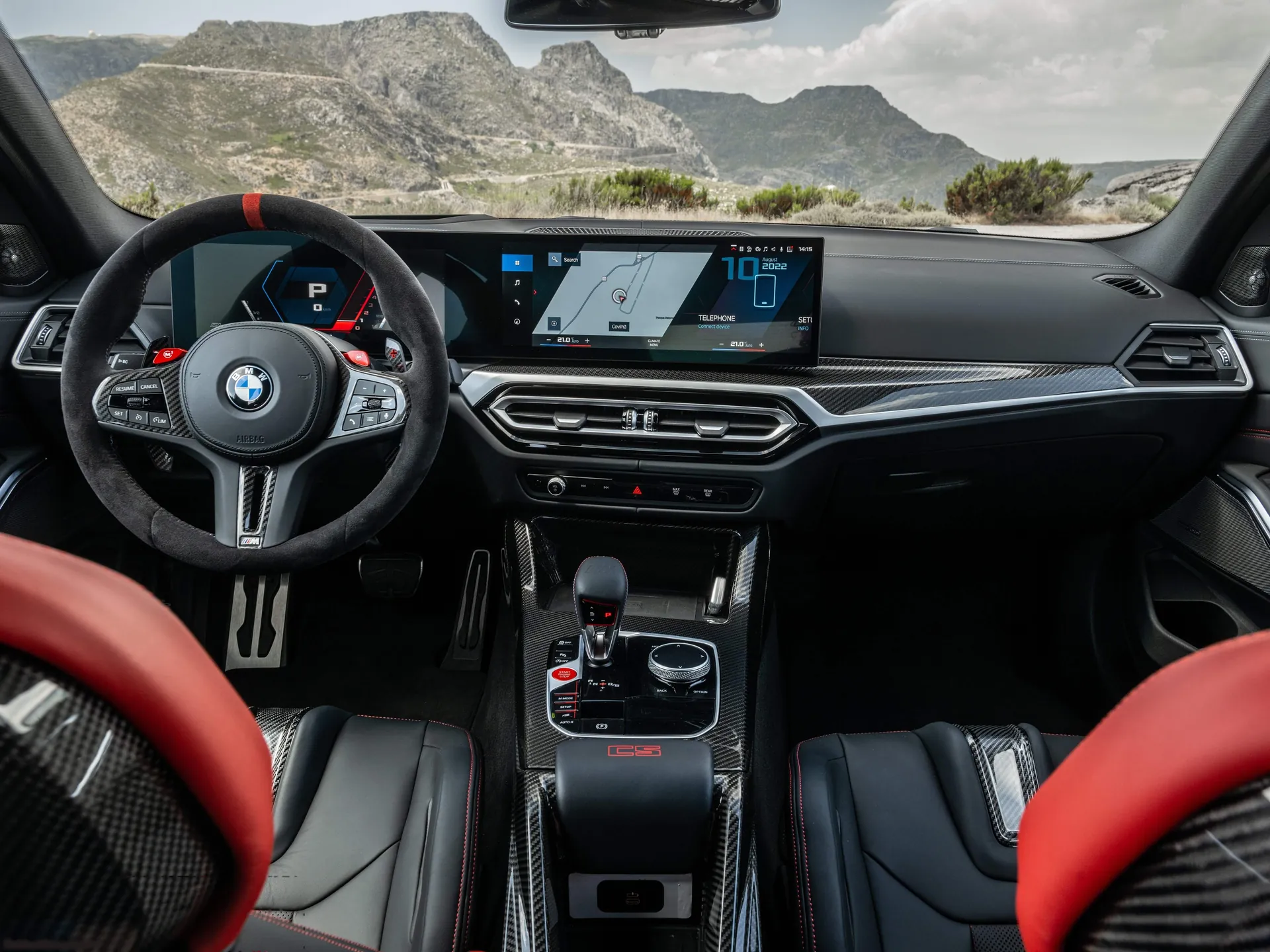 BMW M3 CS (2024) – interiér