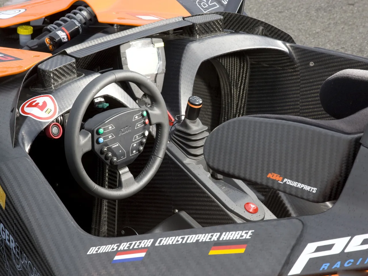 KTM X-Bow Race (2008) – interiér