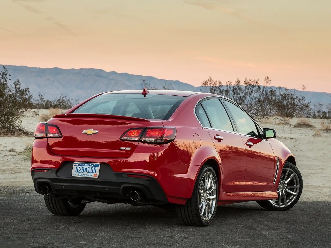 Chevrolet SS (2014) – zadní tříčtvrteční pohled
