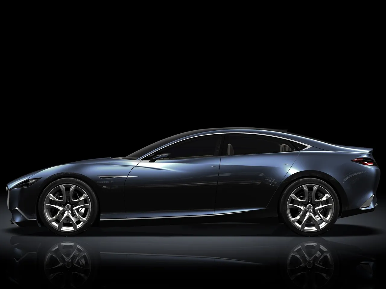 Mazda Shinari Concept (2010) – boční profil