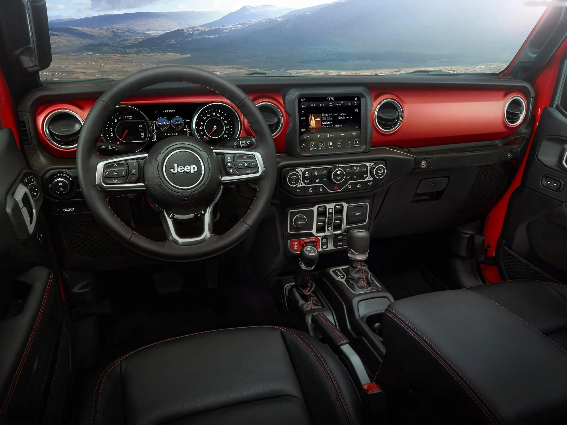 Jeep Gladiator (2020) – interiér