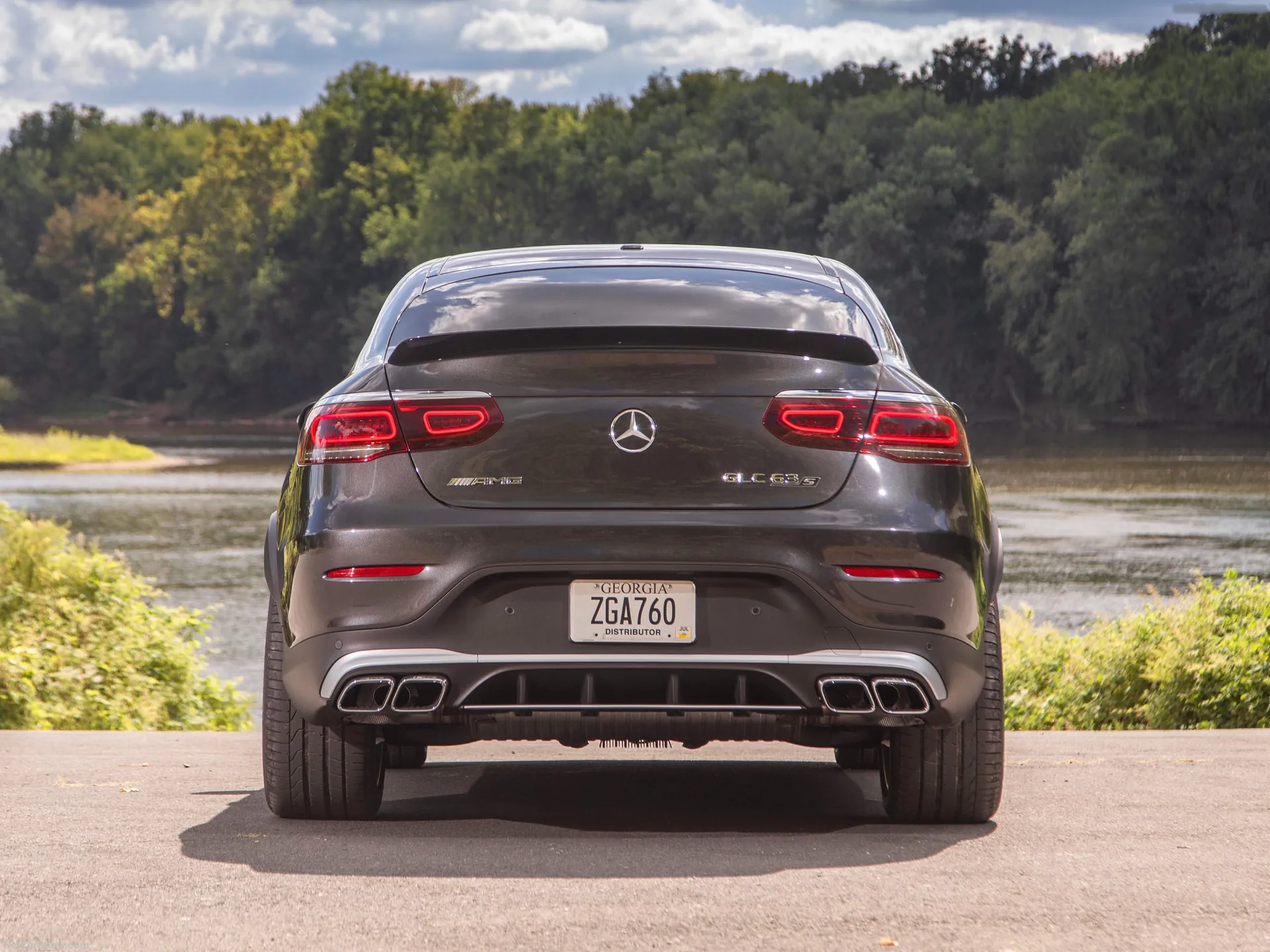 Mercedes-Benz GLC63 S AMG Coupe (2020) - Rear