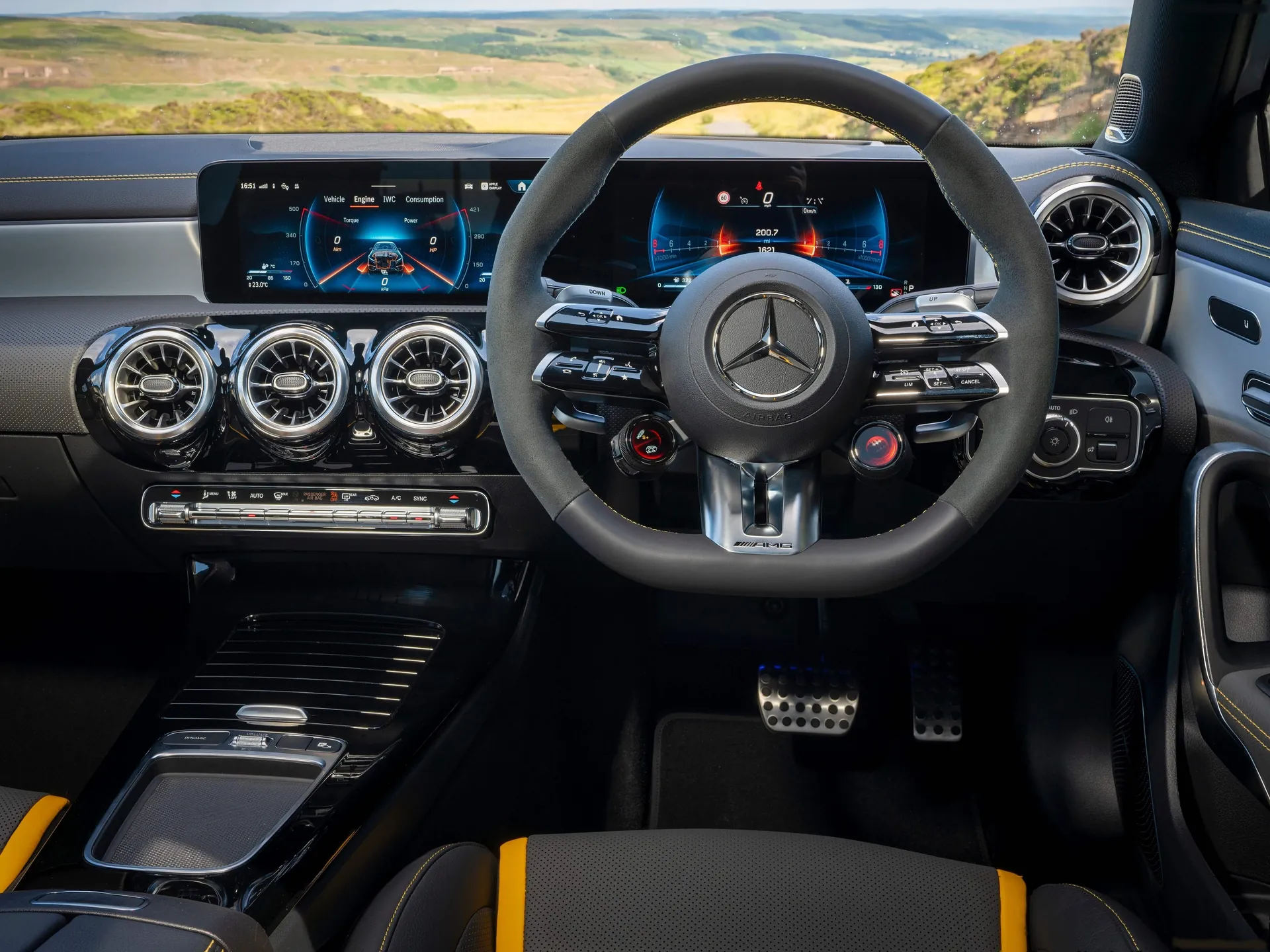 Mercedes-Benz A45 S AMG [UK] (2023) - Interior