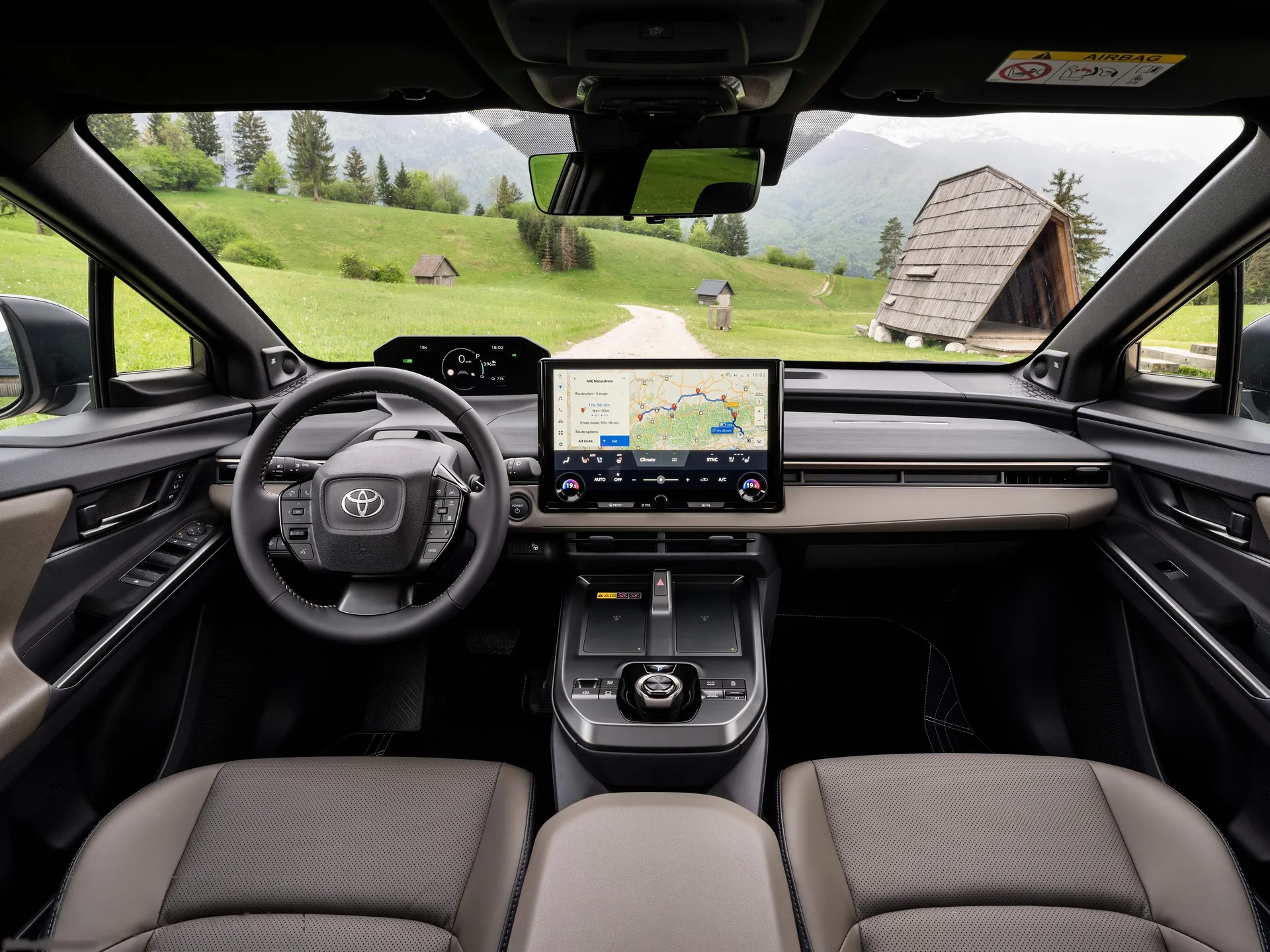 Toyota bZ4X Touring (2026) – interiér