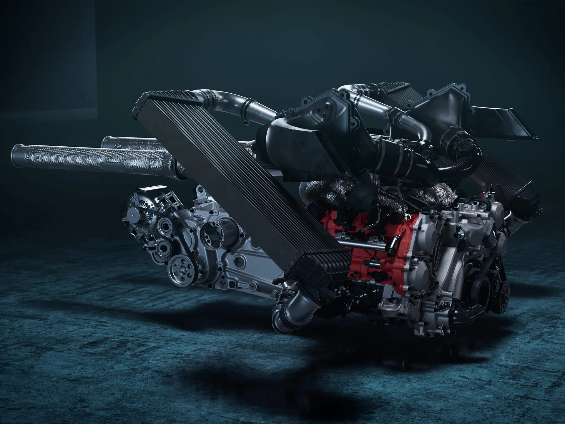 Ferrari 296 GT Modificata (2027) – motor