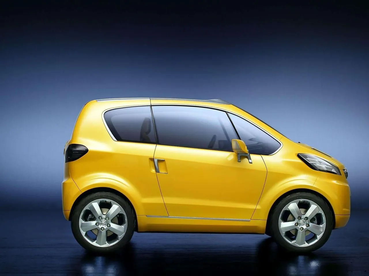 Opel TRIXX Concept (2004) – boční profil