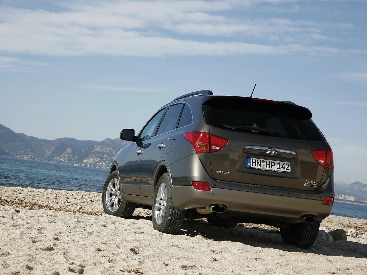 Hyundai ix55 (2009) – zadní tříčtvrteční pohled