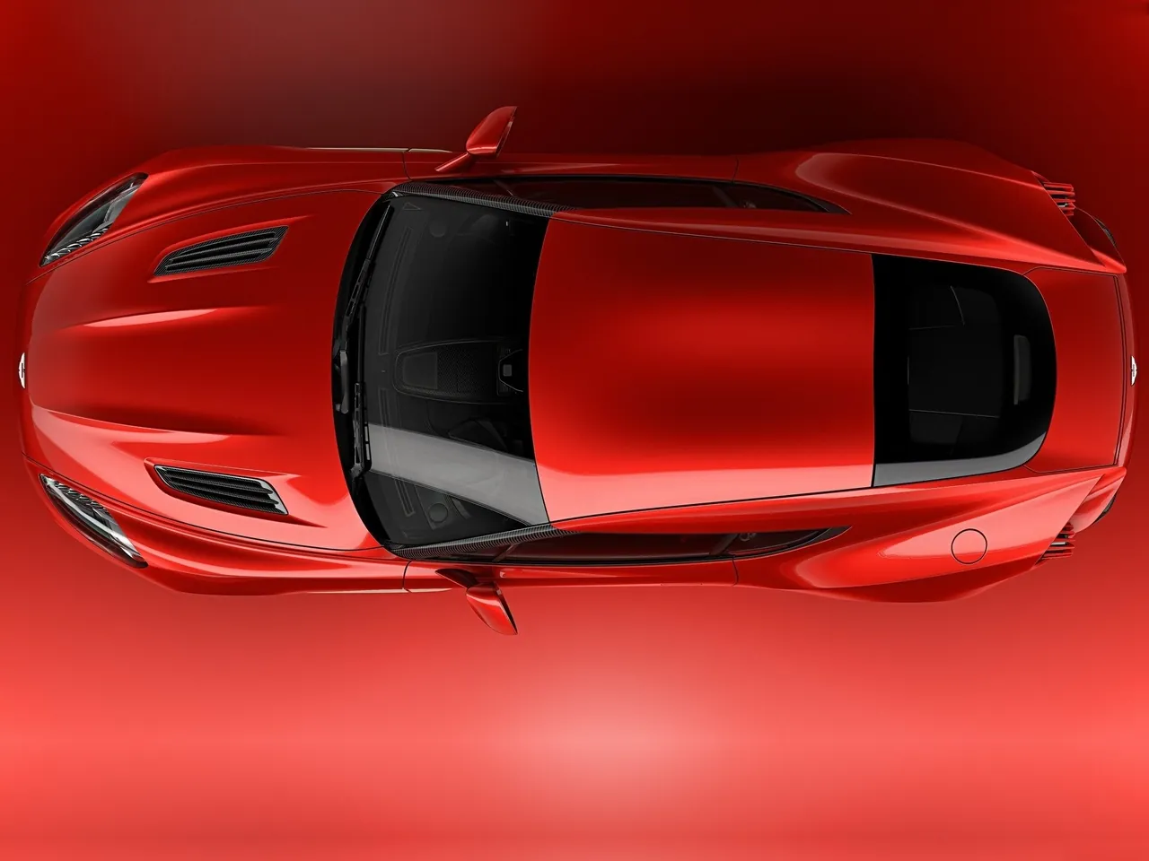 Aston Martin Vanquish Zagato Concept (2016) – pohled shora
