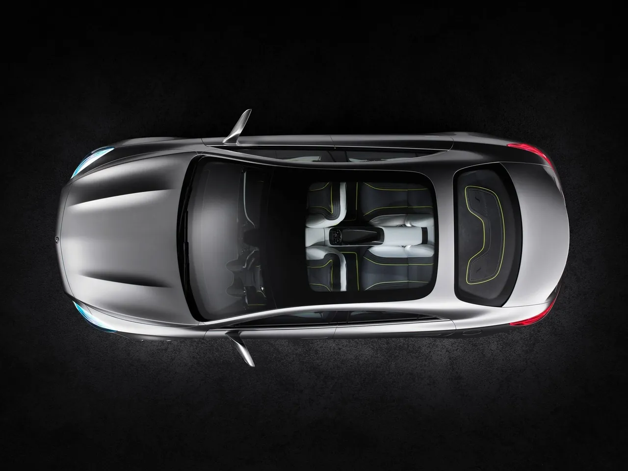 Mercedes-Benz Style Coupe Concept (2012) - Top view
