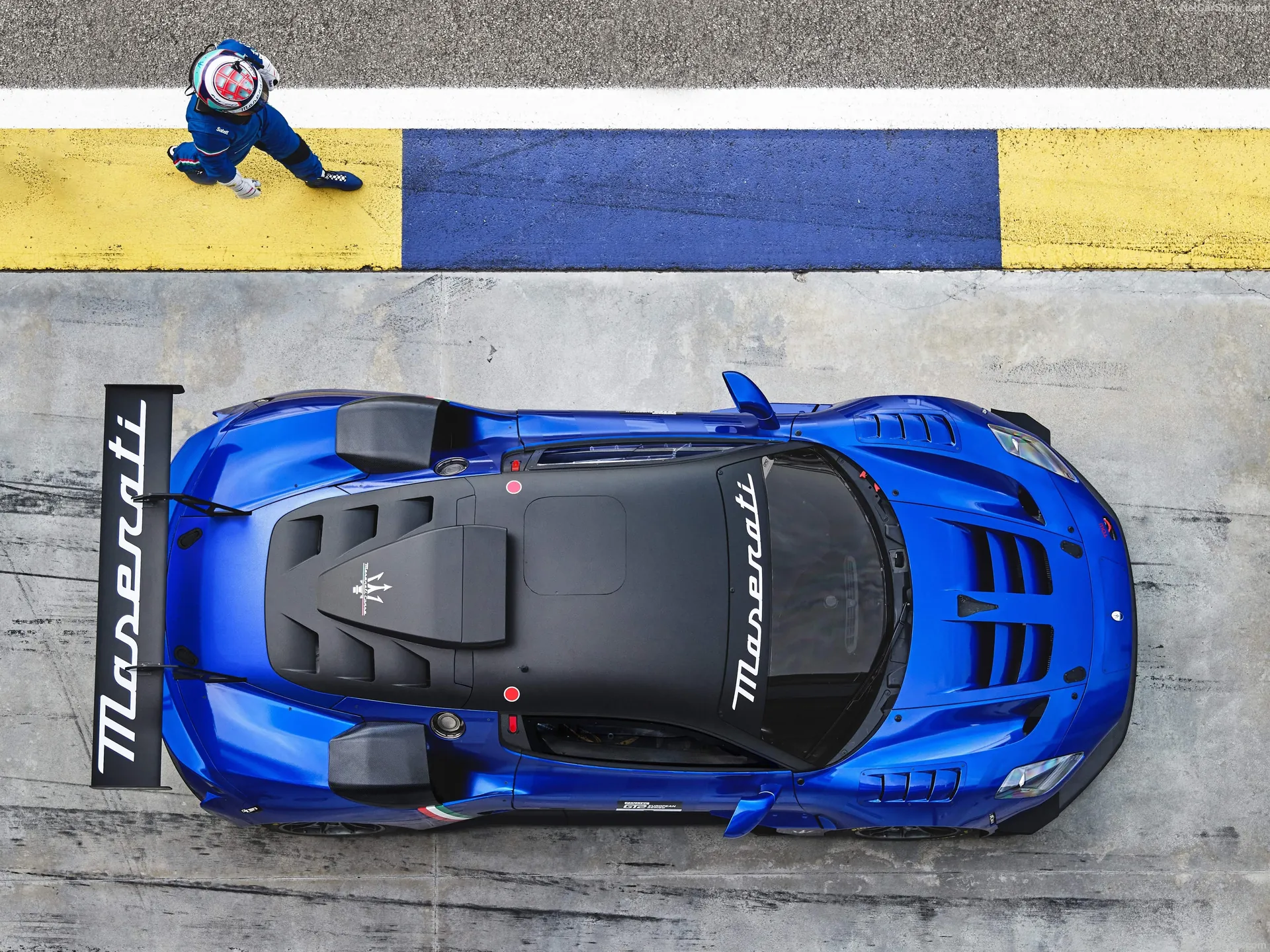 Maserati GT2 Racecar (2023) – pohled shora