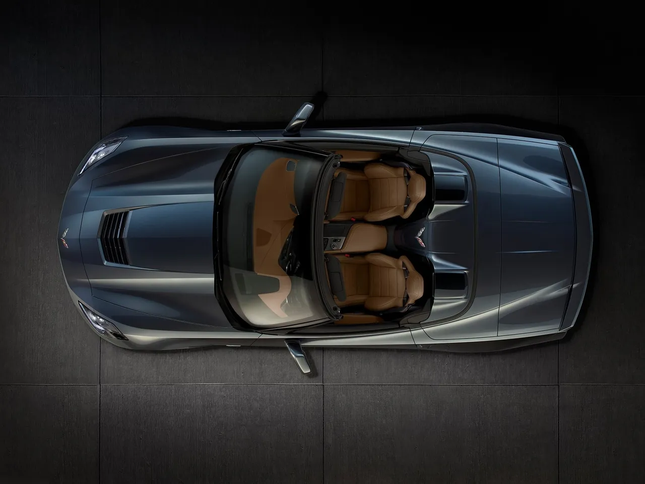 Chevrolet Corvette C7 Stingray Convertible (2014) – pohled shora