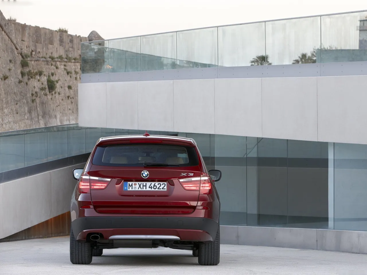 BMW X3 (2011) – zezadu