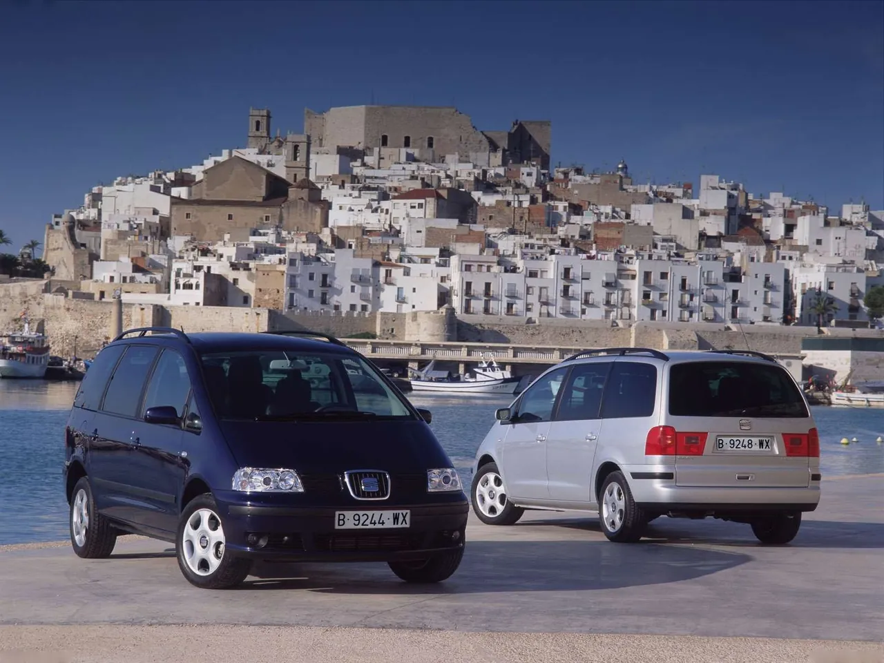 Seat Alhambra (2000) – skupinový snímek