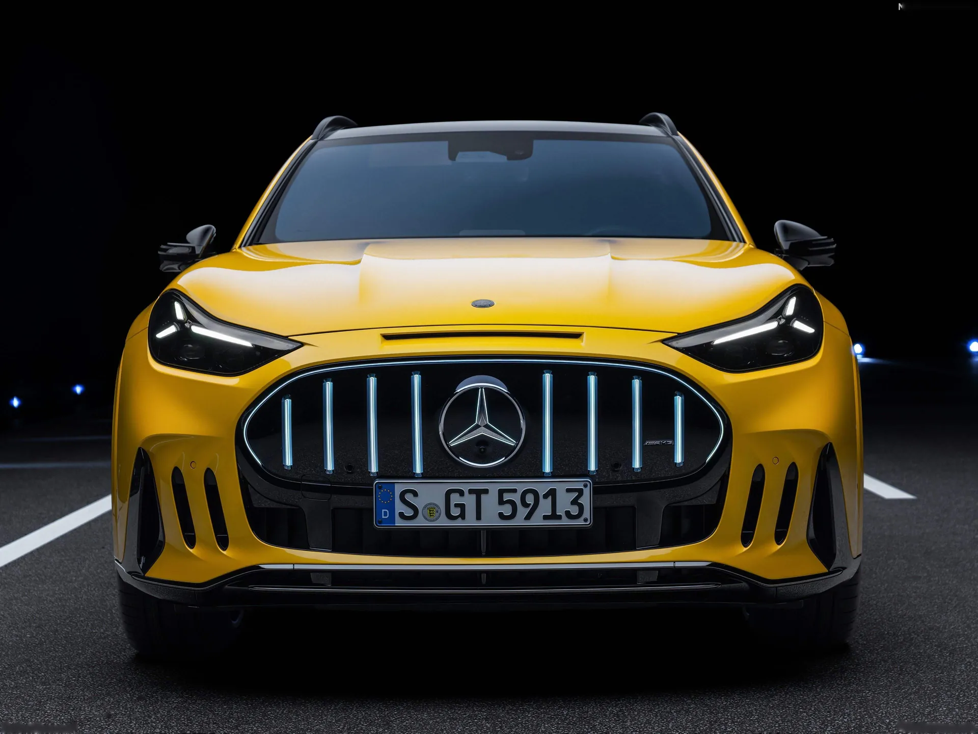Mercedes-Benz AMG GT SUV (2027) – zepředu