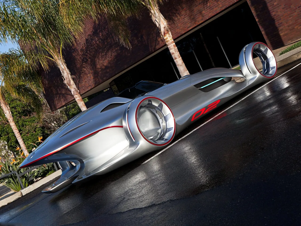 Mercedes-Benz Silver Arrow Concept (2011) - Rear Three-Quarter