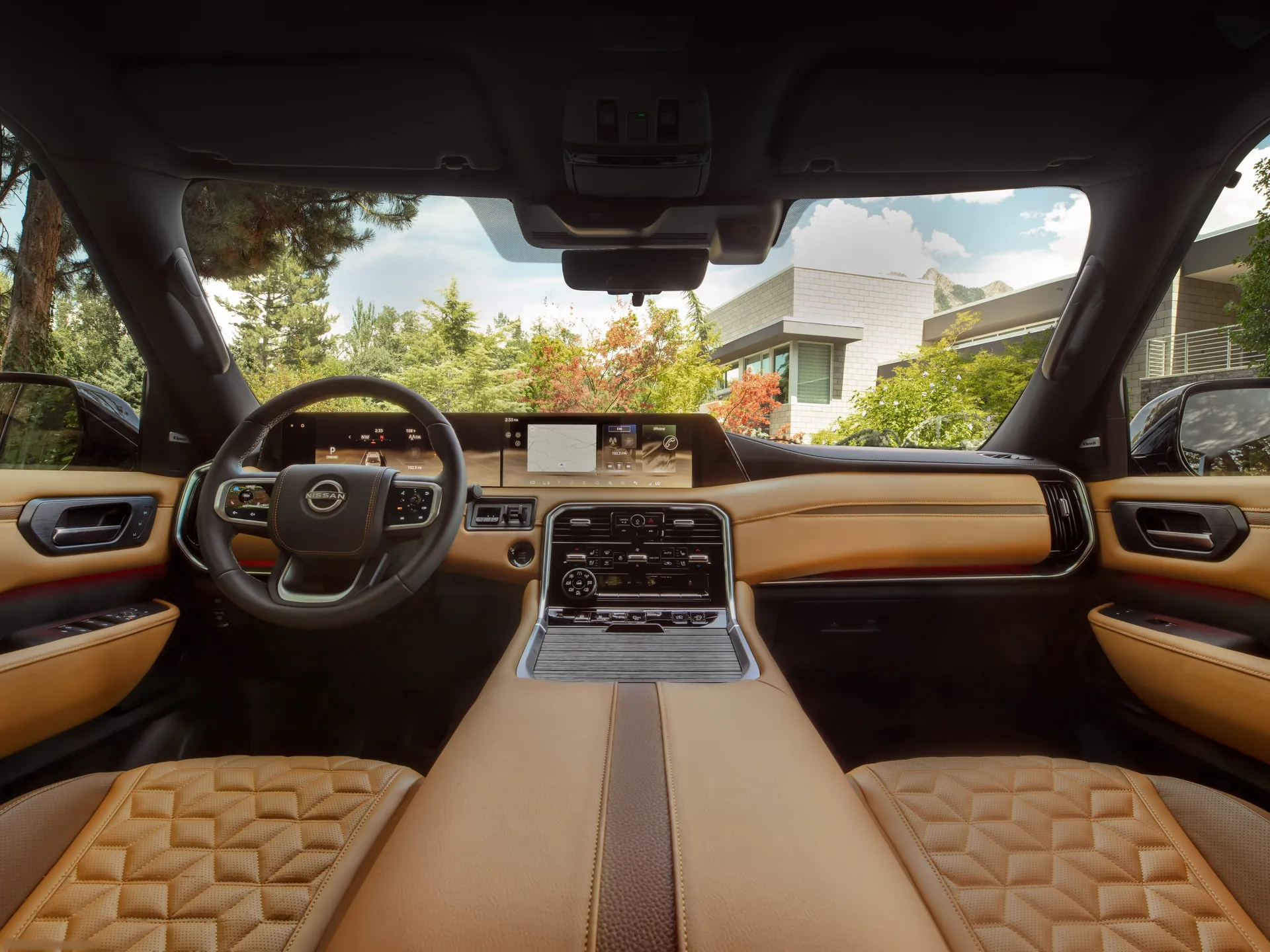 Nissan Armada (2025) – interiér